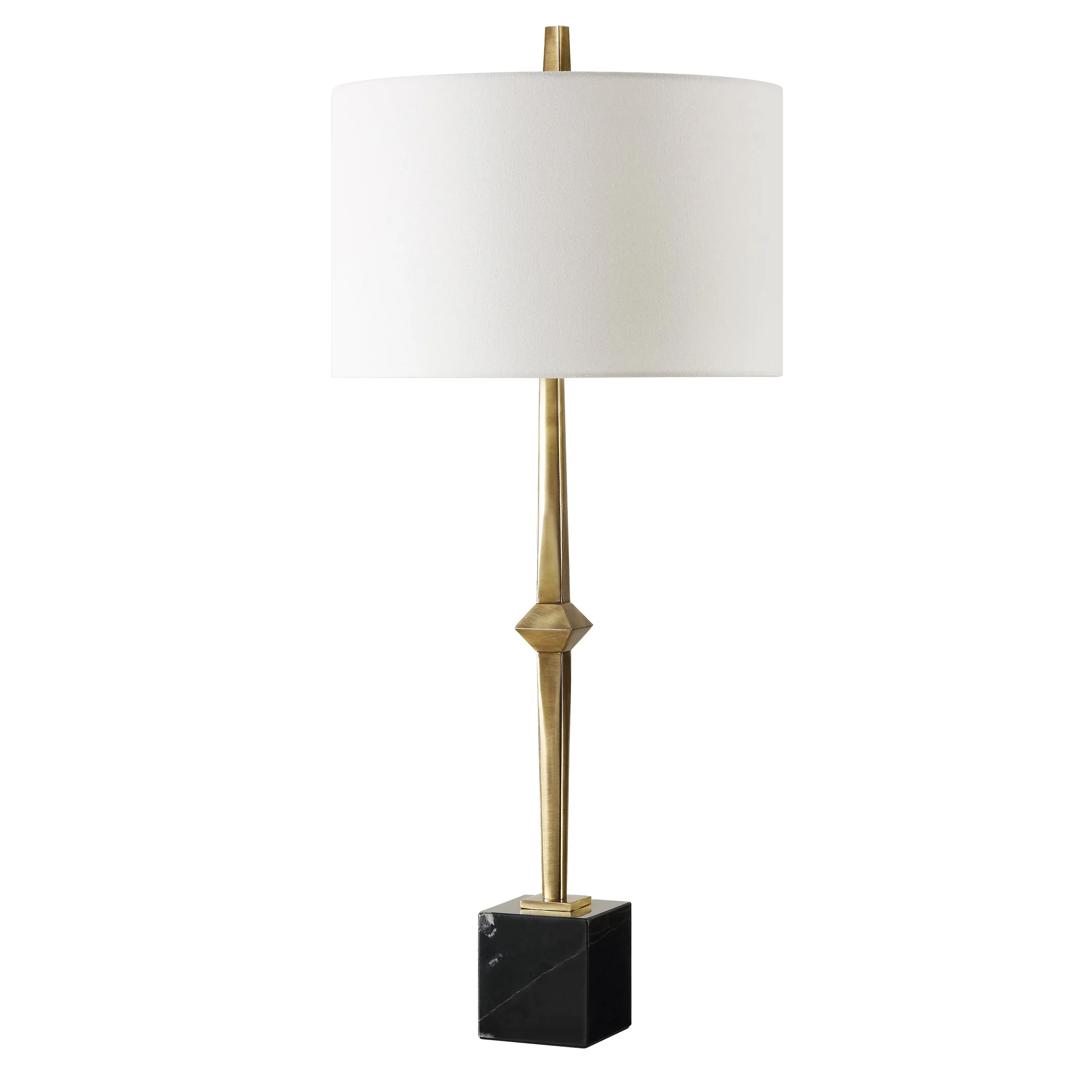 Uttermost Suranne Antique Brass Table Lamp - Image 4