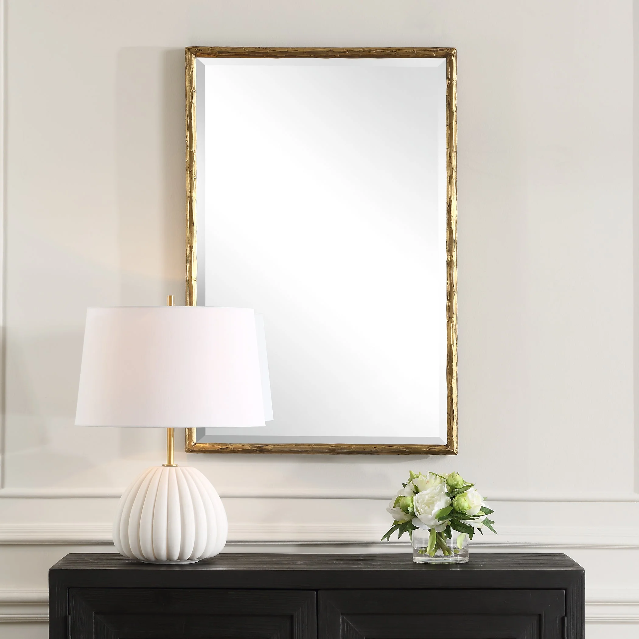 Uttermost Sutton Gold Vanity Mirror - Image 2