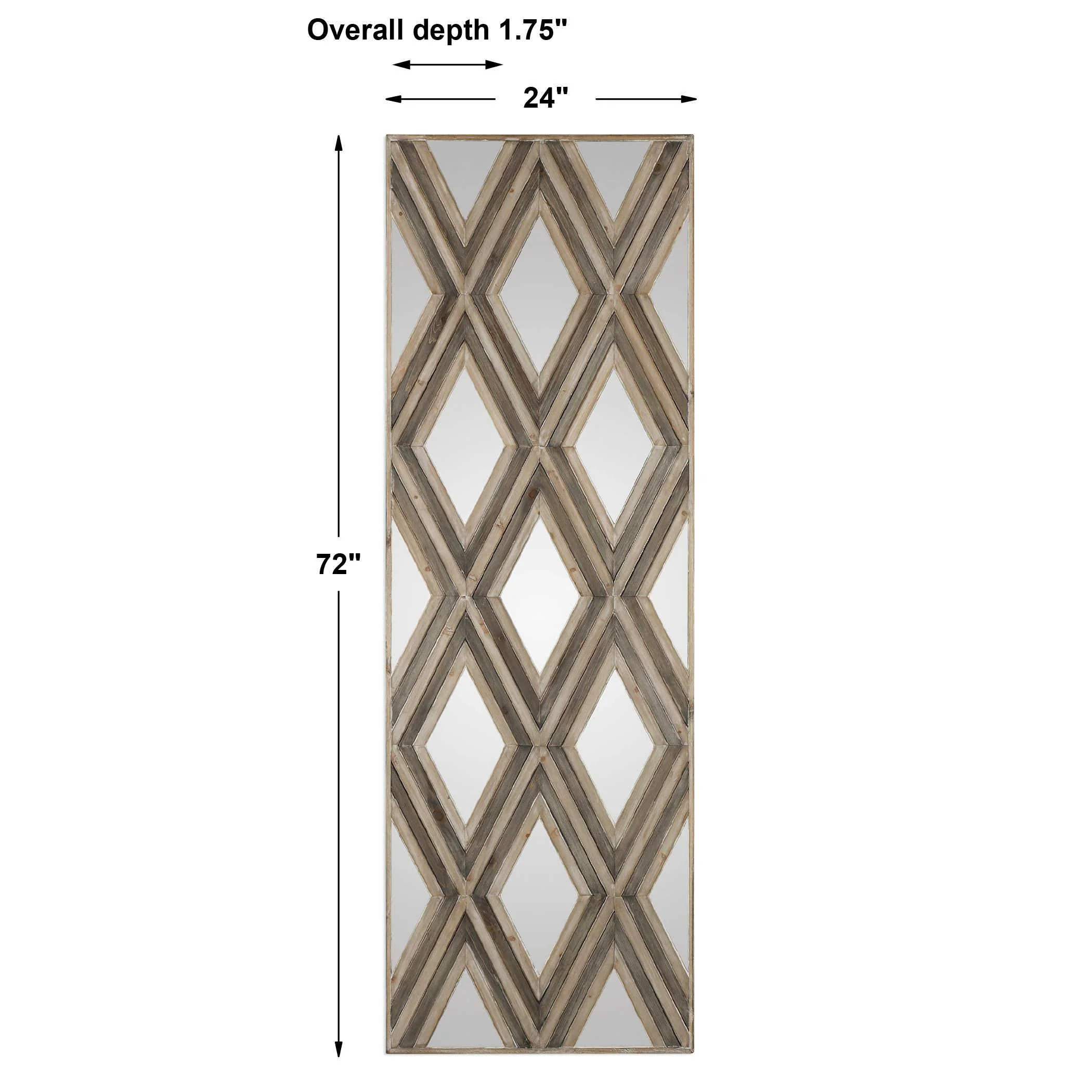 Uttermost Tahira Wood Wall Decor, Rectangle - Image 6