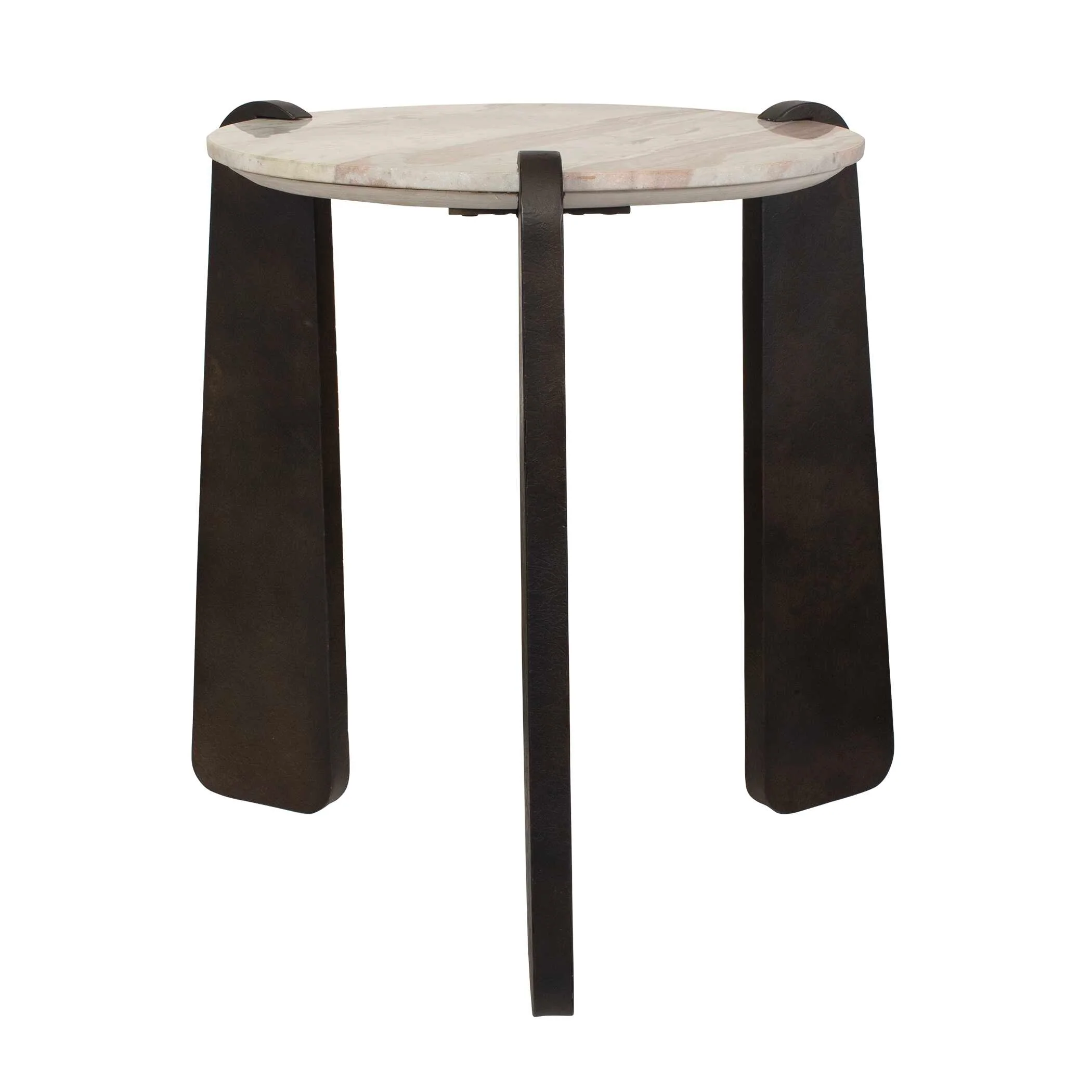 Uttermost Talud Modern Marble Side Table - Image 2