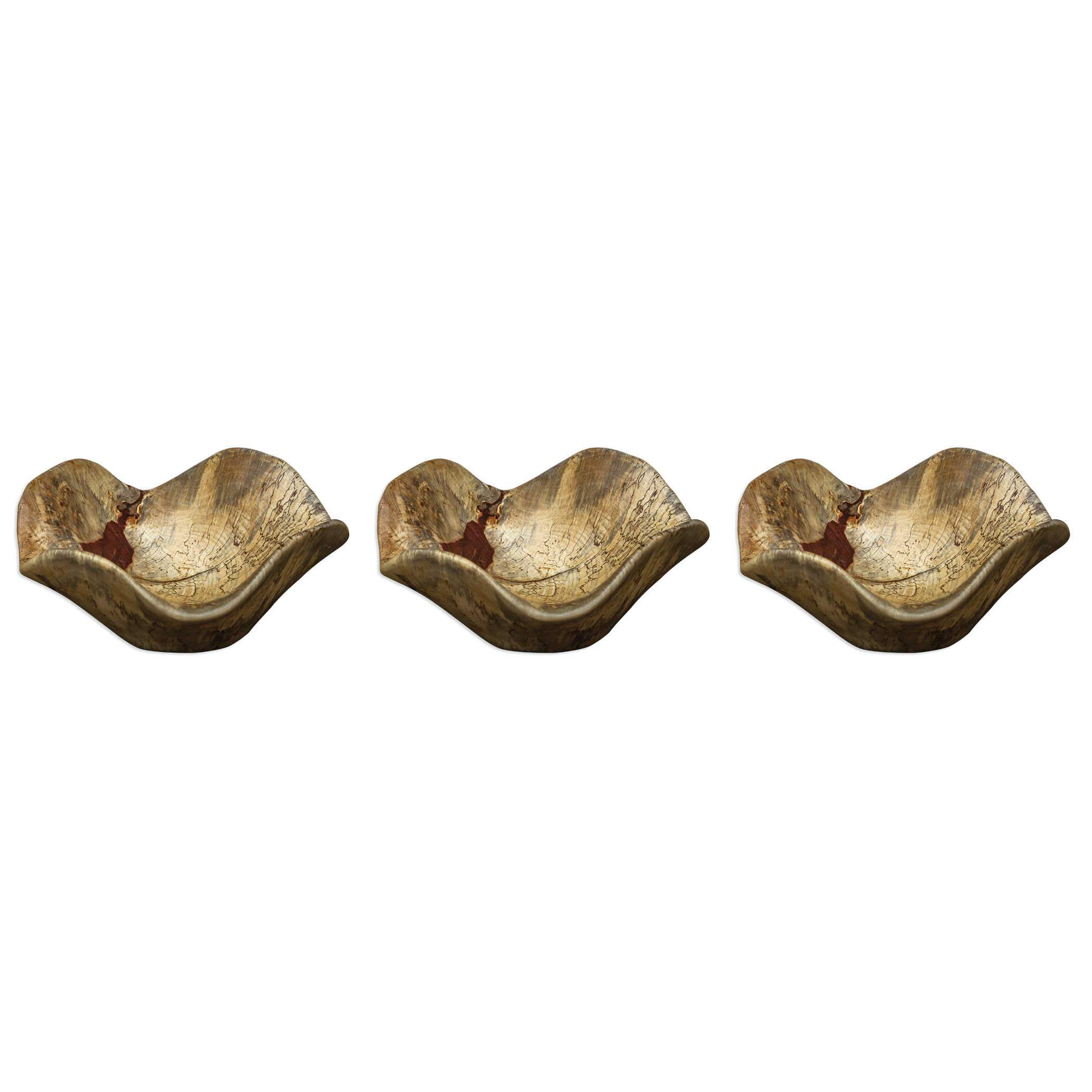 Uttermost Tamarine Wood Wall Decor, Set of 3 - Image 2