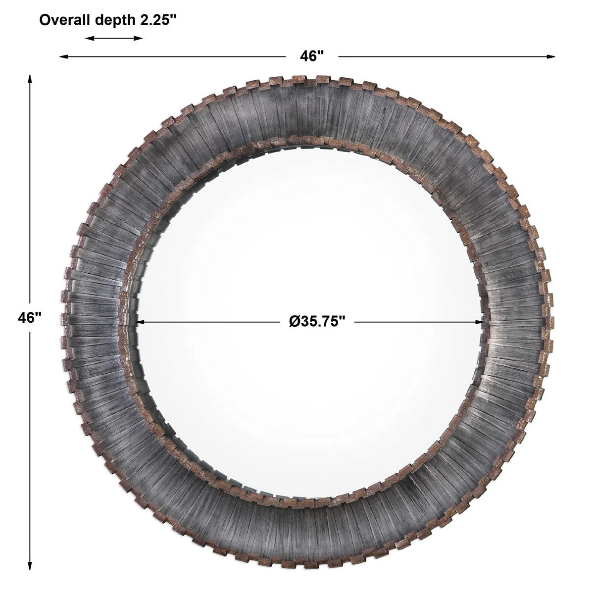 Uttermost Tanaina Round Mirror - Image 5