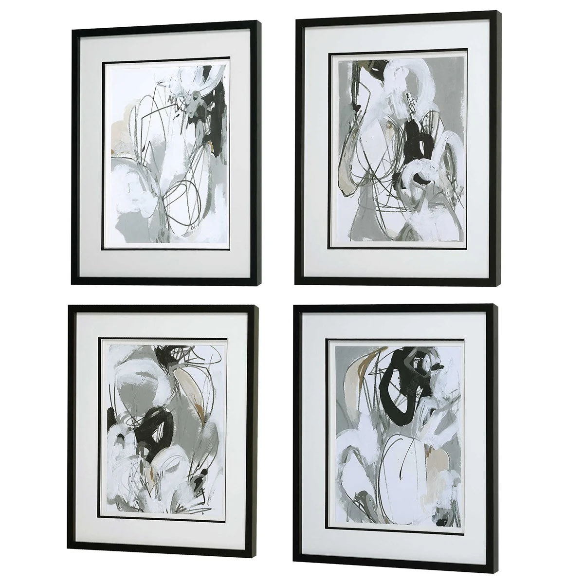 Uttermost Tangled Threads Framed Prints, S/4 - Image 4