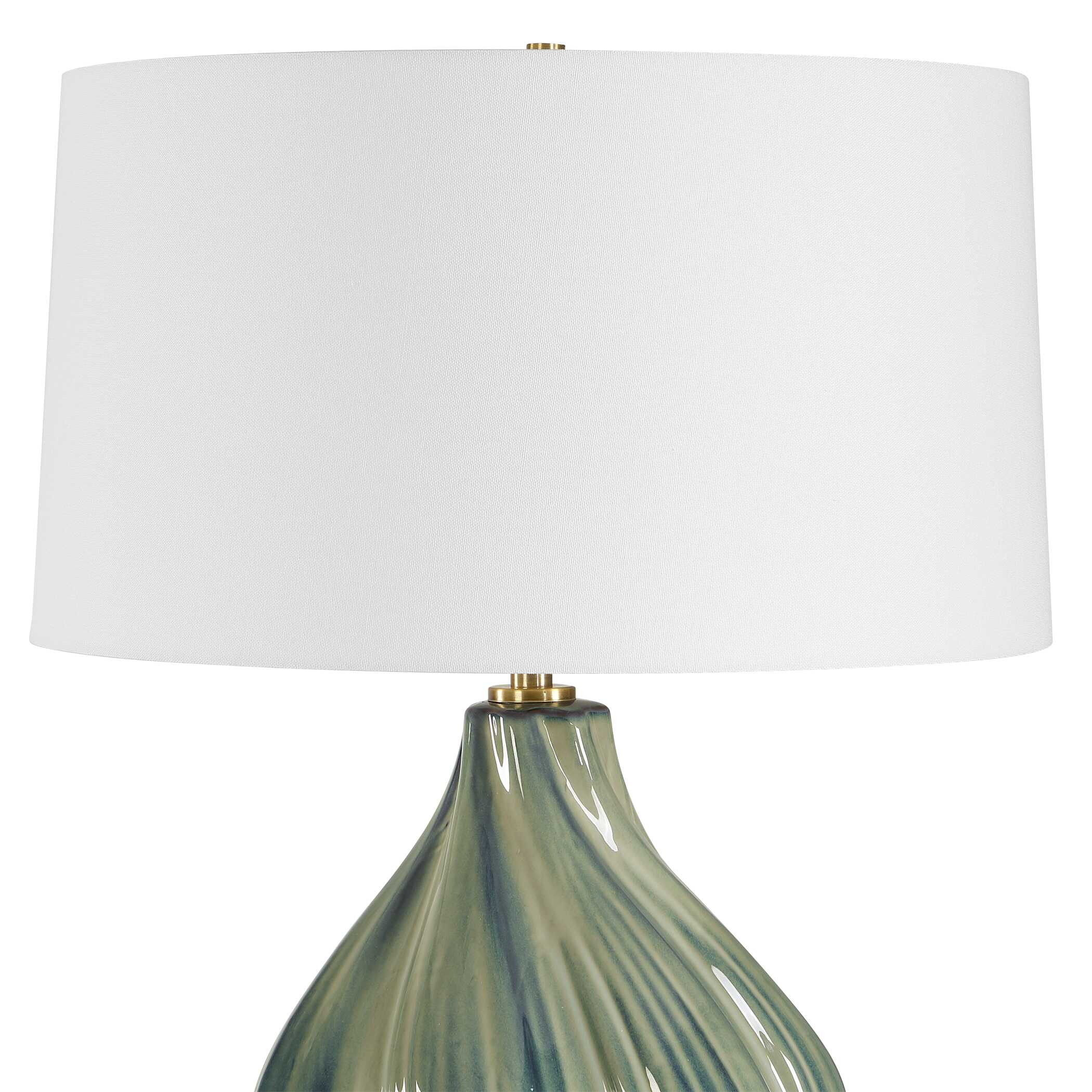 Uttermost Tausha Green Table Lamp - Image 5
