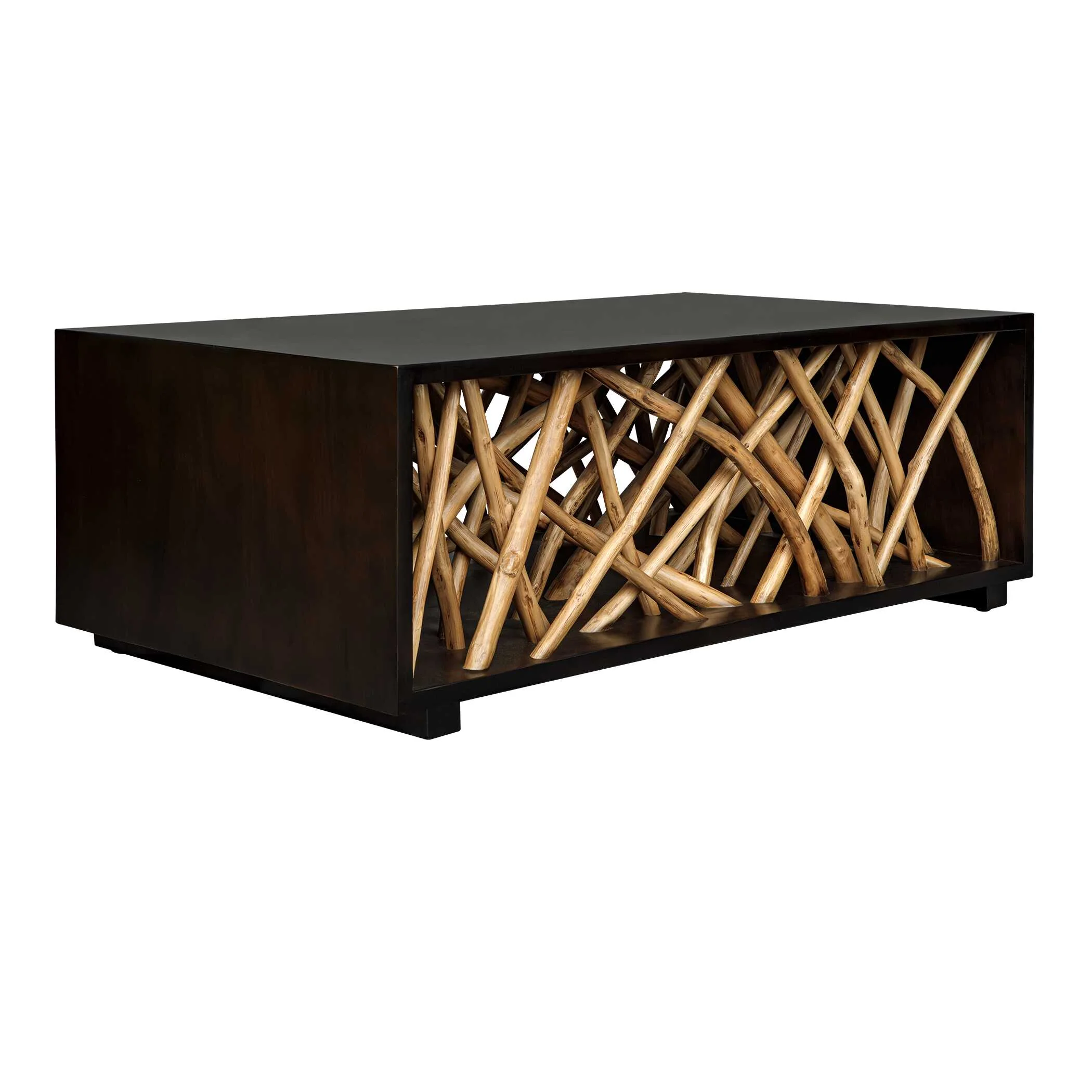 Uttermost Teak Maze Coffee Table - Image 3