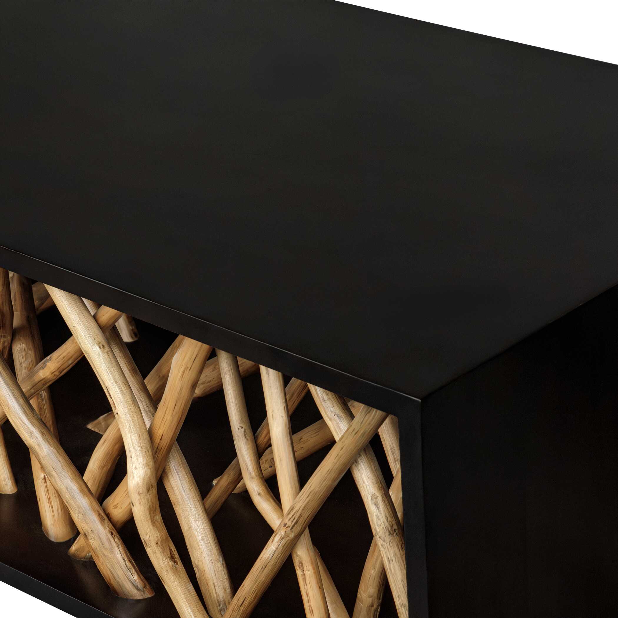 Uttermost Teak Maze Coffee Table - Image 5