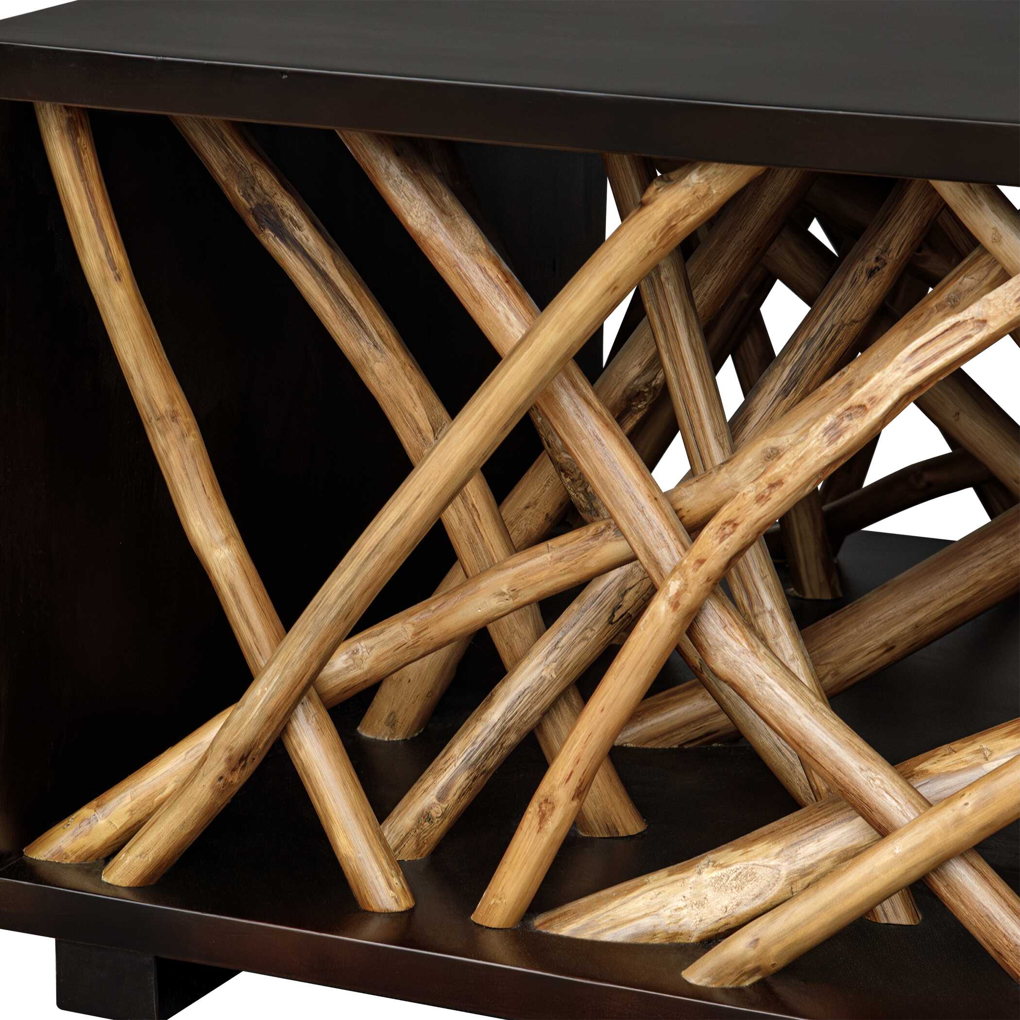 Uttermost Teak Maze Coffee Table - Image 6