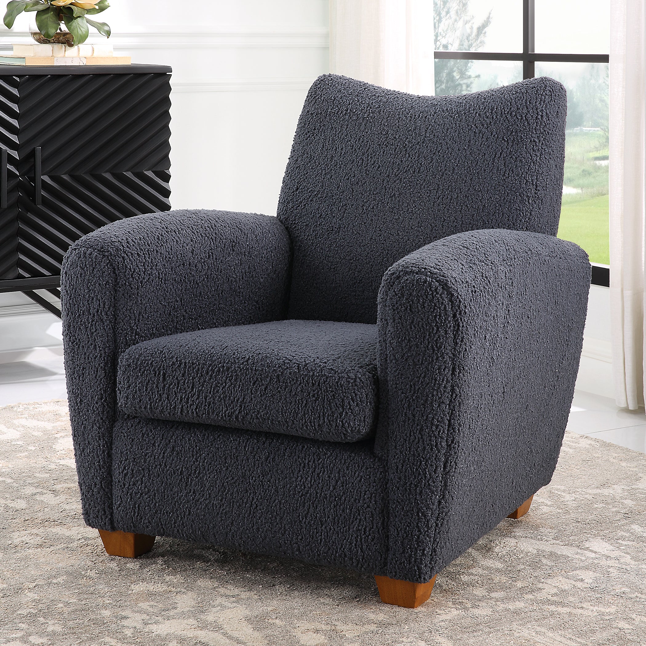 Uttermost Teddy Slate Accent Chair - Image 4