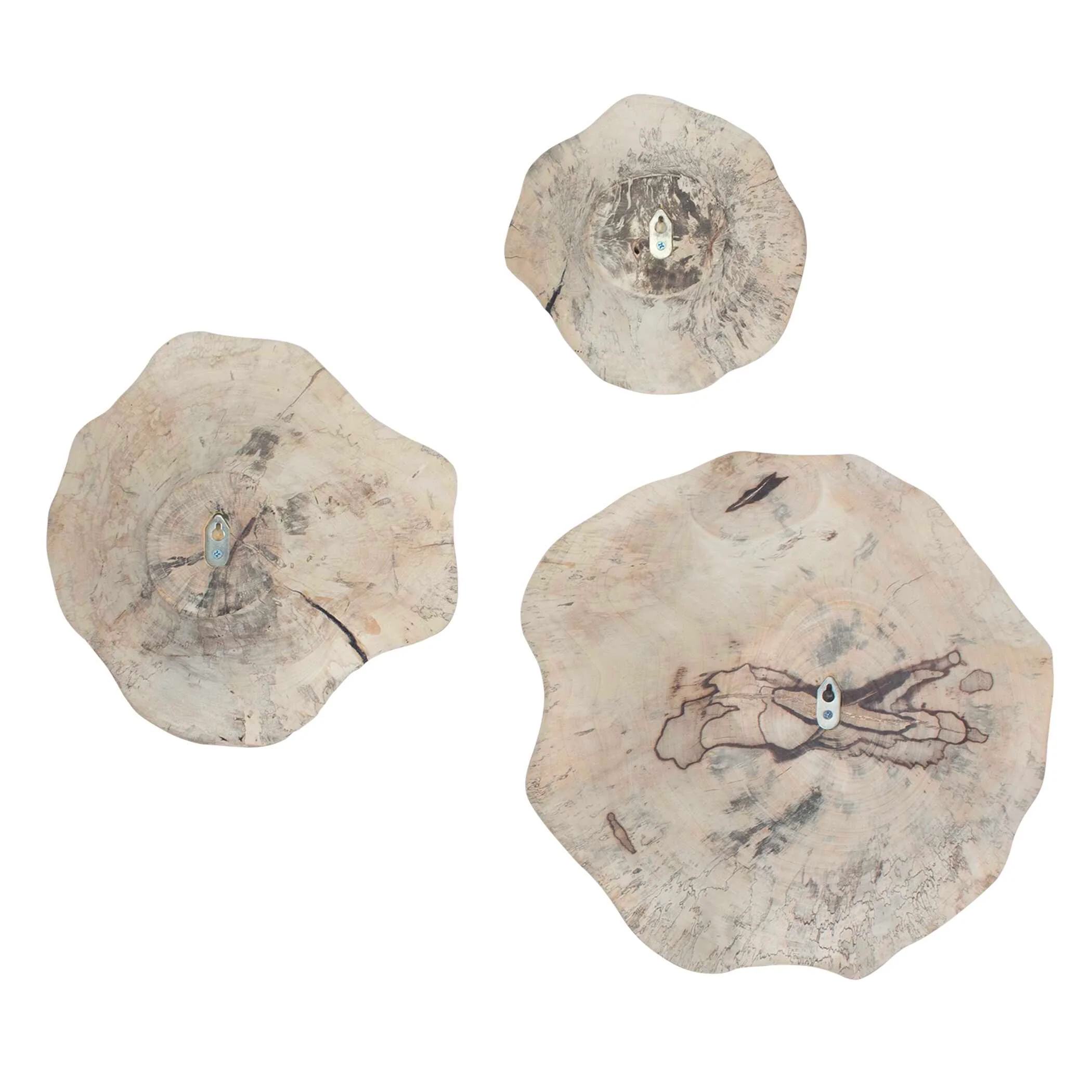 Uttermost Teo Bleached Wood Wall Decor Set/3 - Image 8