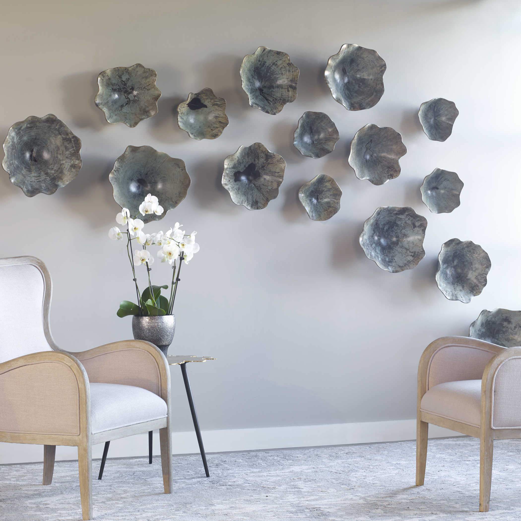Uttermost Teo Wood Wall Decor, S/3