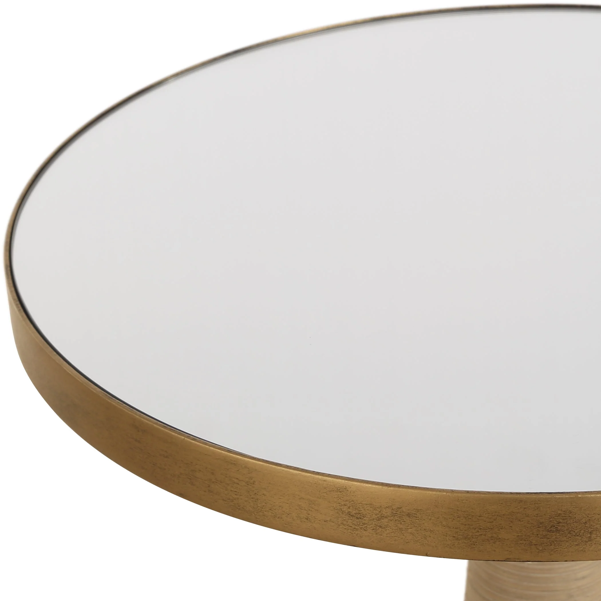 Uttermost Terra Brass Accent Table - Image 4