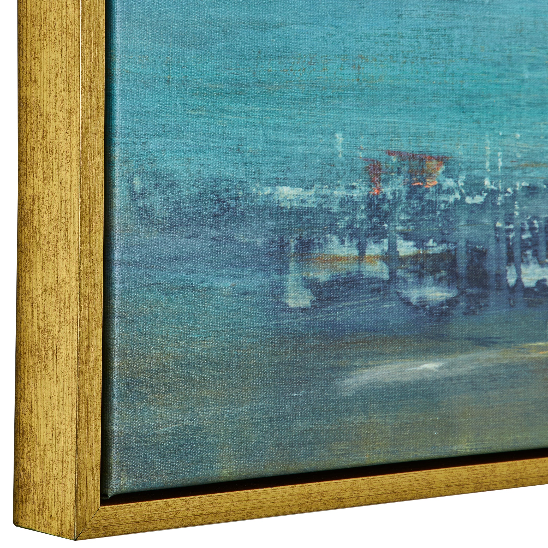 Uttermost Textured Land Framed Landscape Art - Image 4