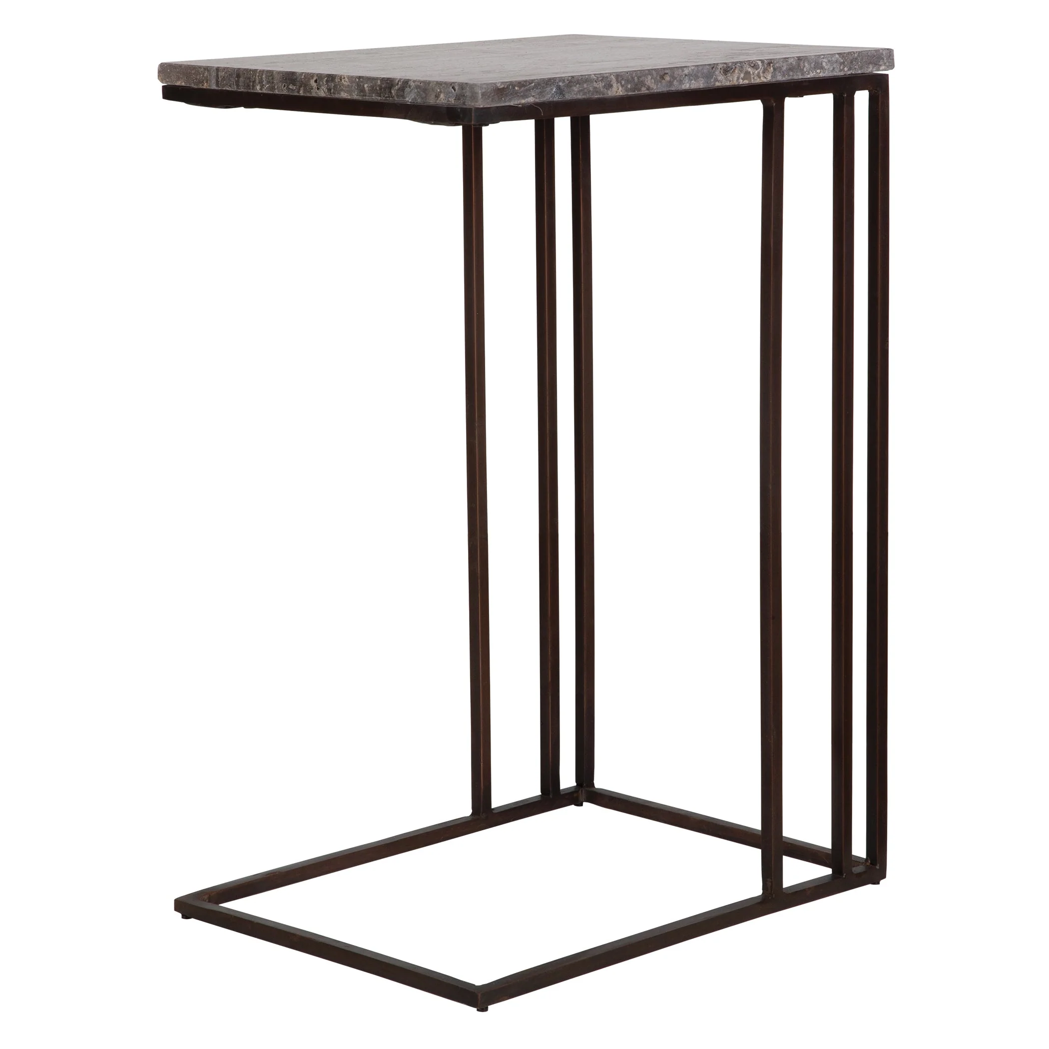 Uttermost Theodore Travertine Accent Table - Image 5