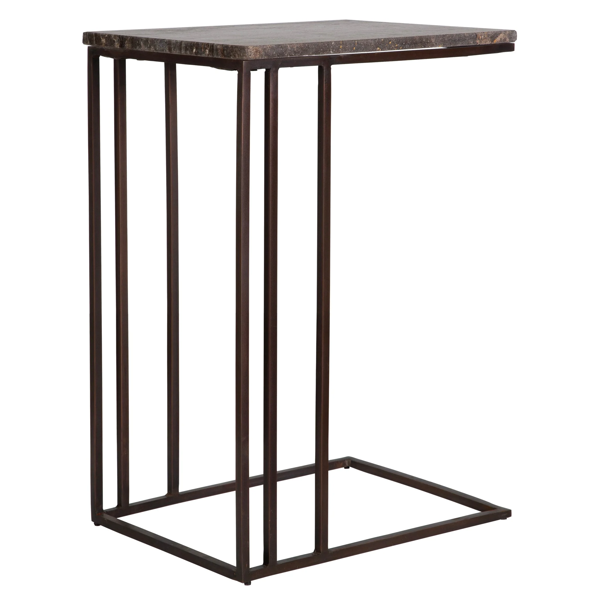 Uttermost Theodore Travertine Accent Table - Image 6