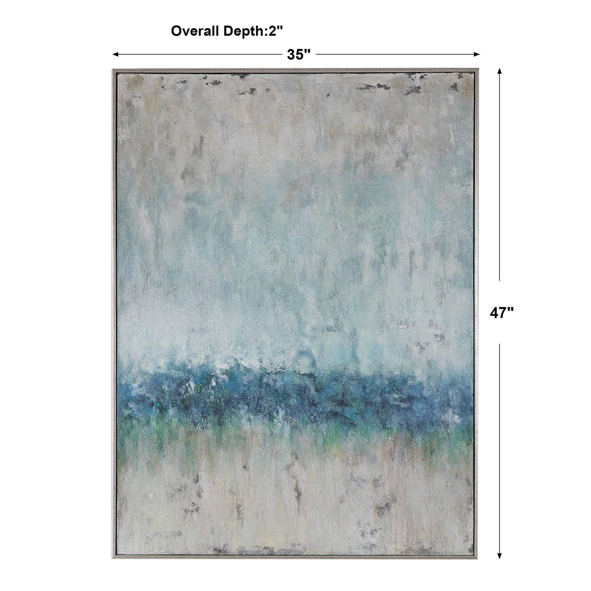 Uttermost Tidal Wave Hand Painted Canvas - Image 5