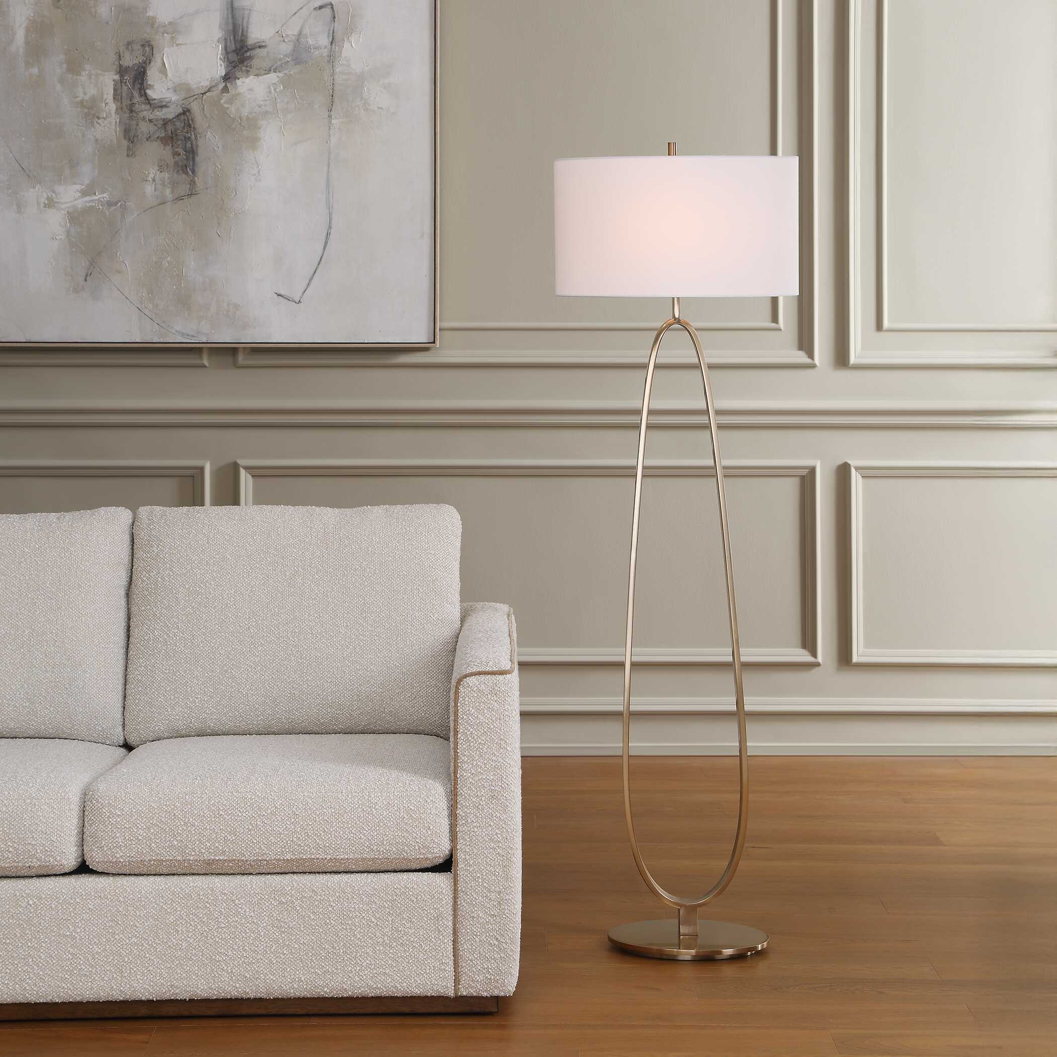 Uttermost Tordin Geometric Floor Lamp - Image 2