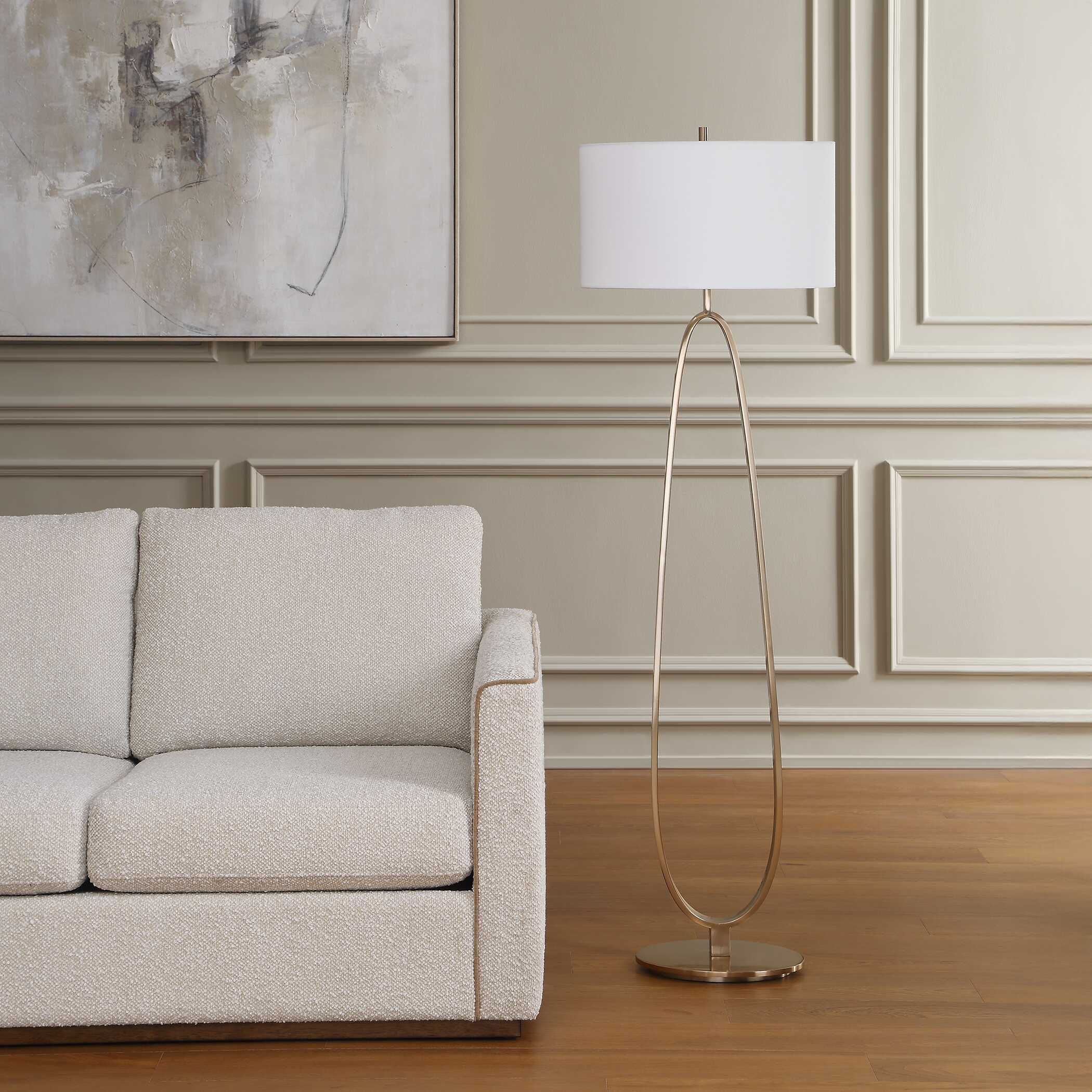 Uttermost Tordin Geometric Floor Lamp - Image 3