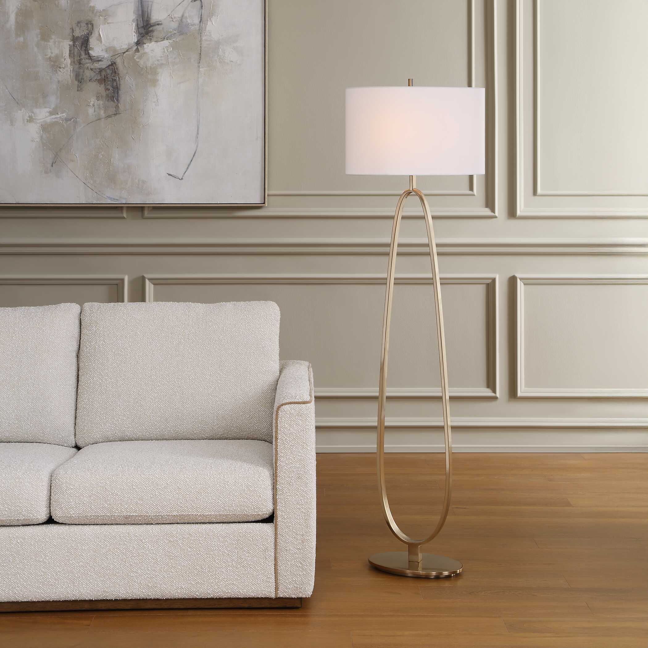 Uttermost Tordin Geometric Floor Lamp - Image 4