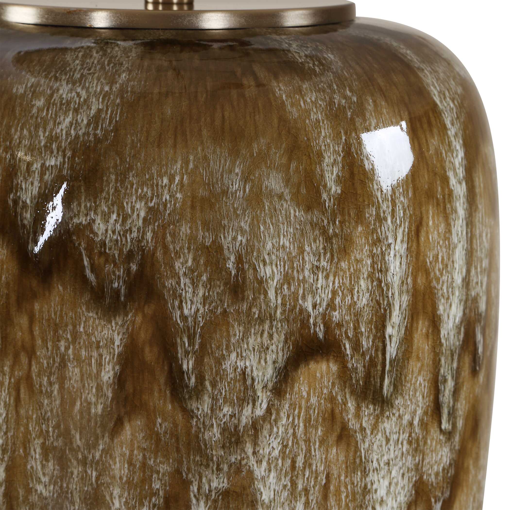 Uttermost Torrence Glazed Table Lamp - Image 6