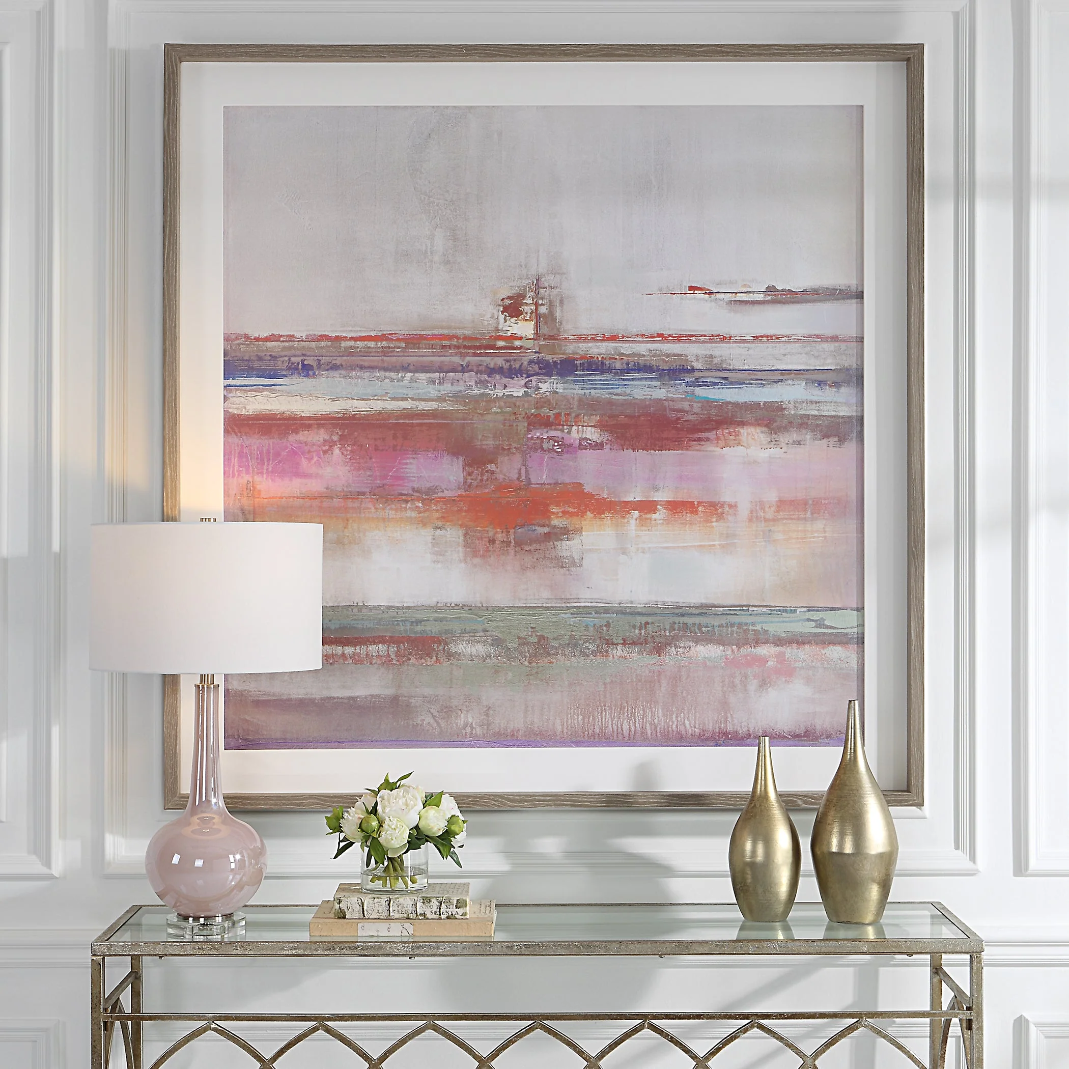 Uttermost Torrent Abstract Art Framed Print - CLOSEOUT - Image 2