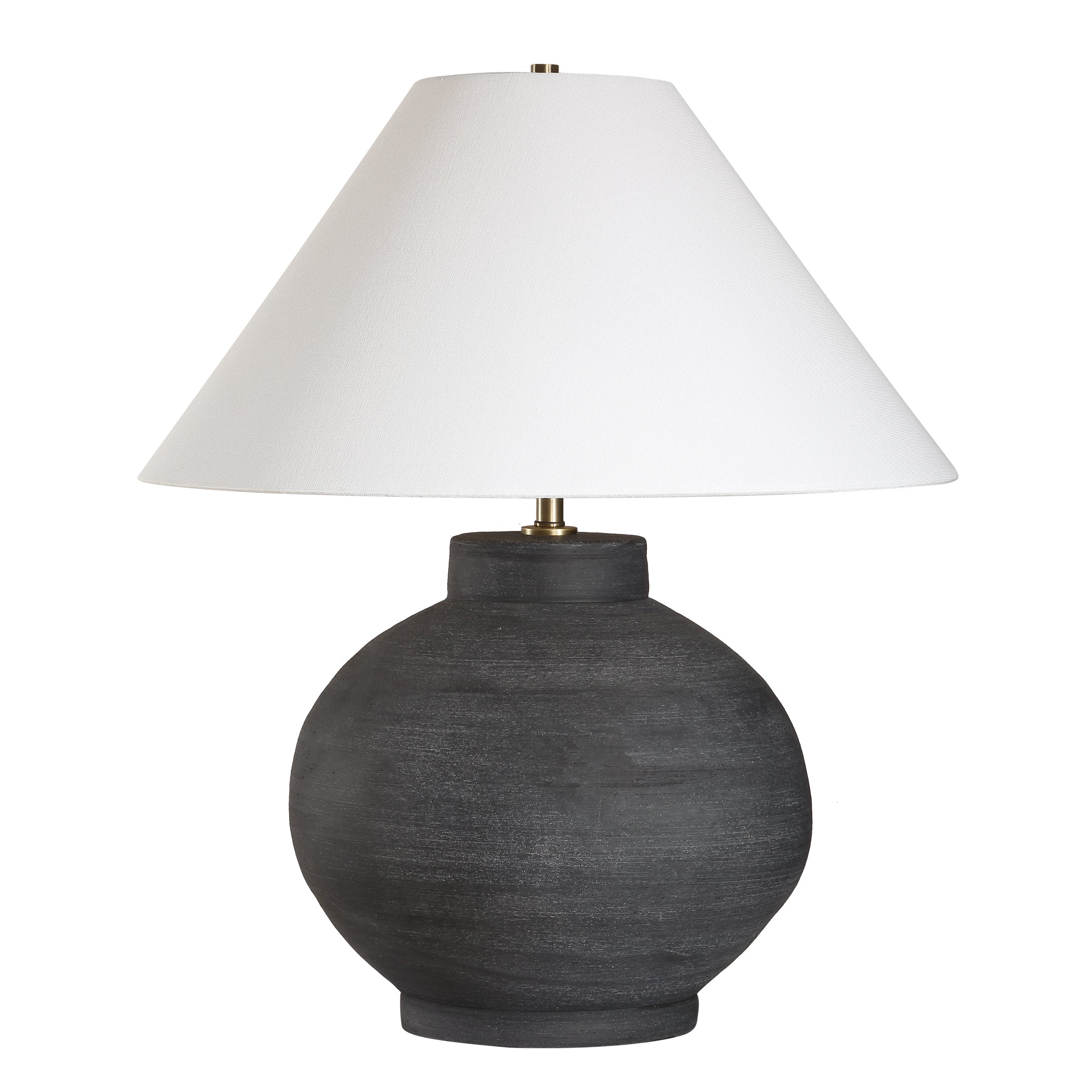 Uttermost Tramore Rustic Charcoal Table Lamp - Image 4