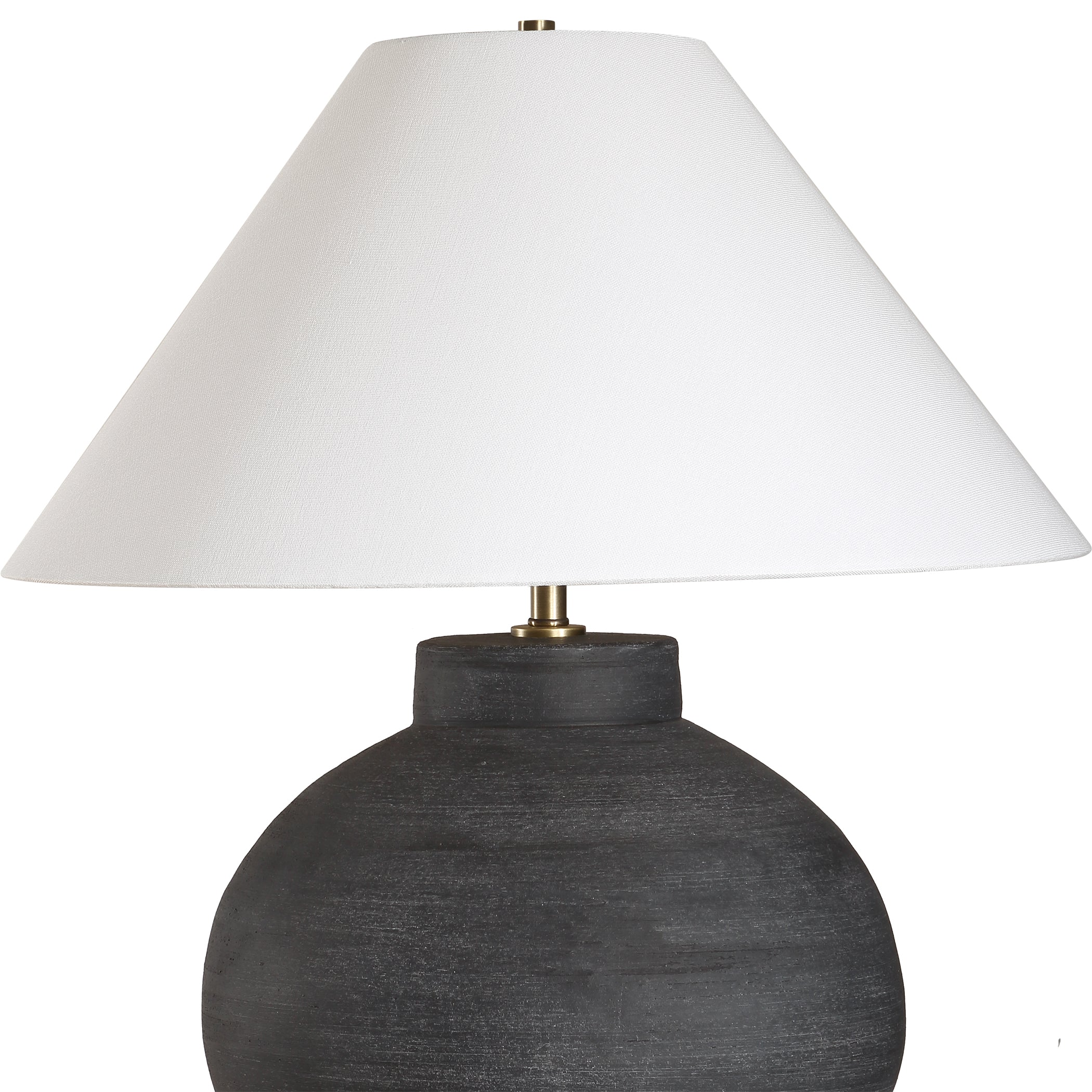 Uttermost Tramore Rustic Charcoal Table Lamp - Image 5