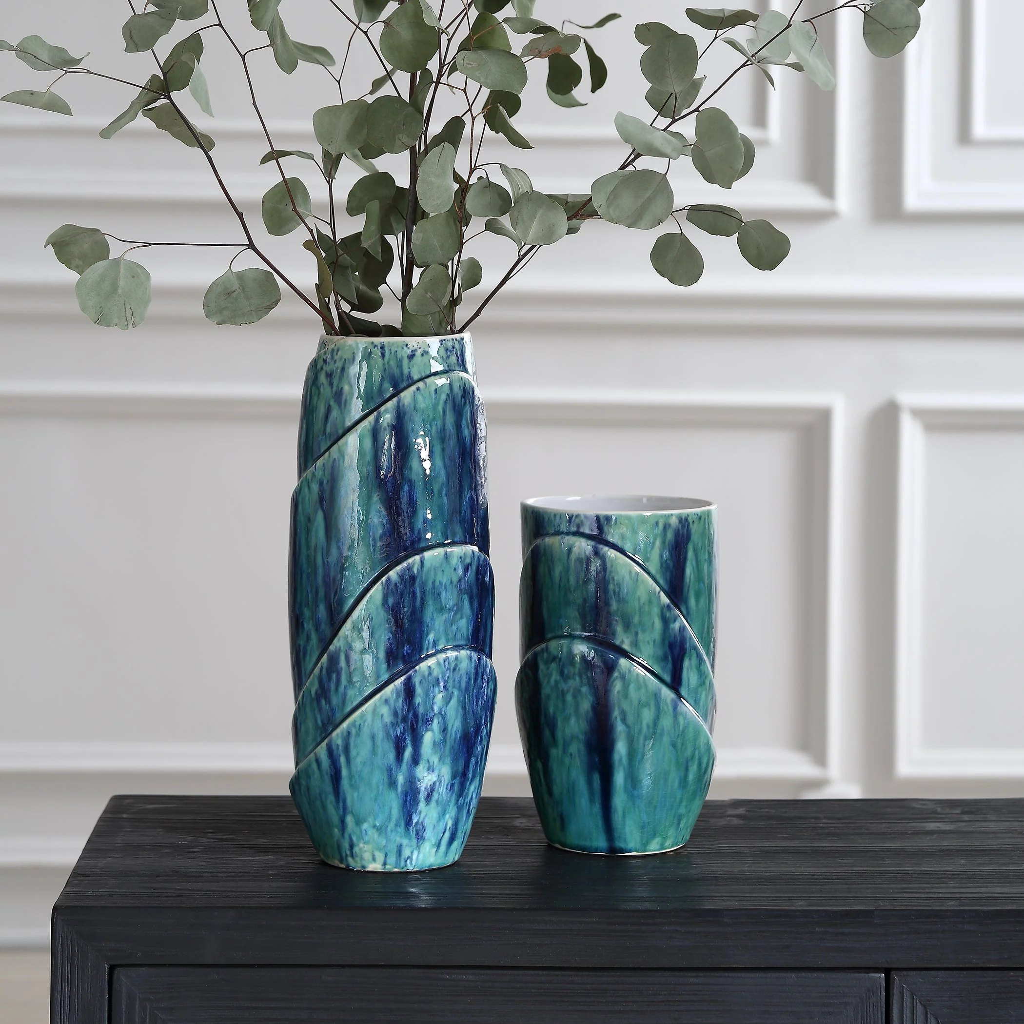 Uttermost Tranquil Duo, Vases, S/2 - Image 2