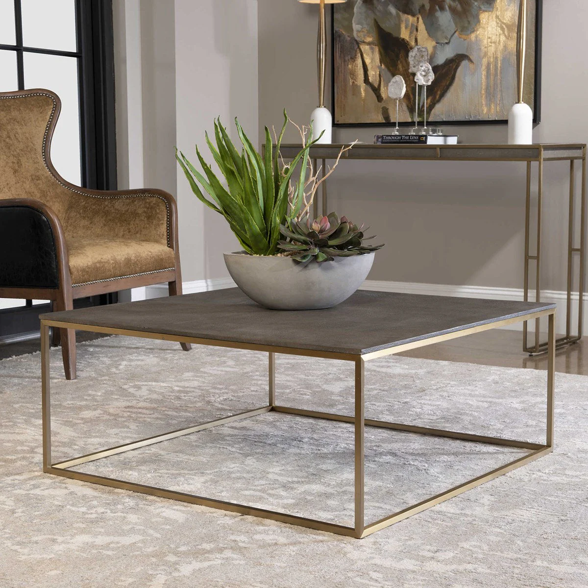 Uttermost Trebon Coffee Table - Image 3