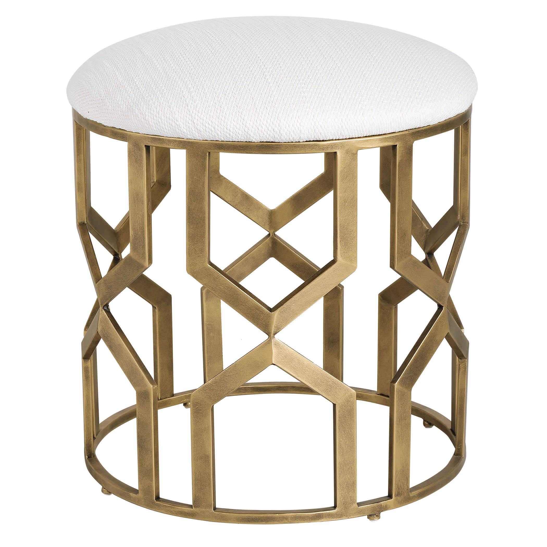Uttermost Trellis Accent Stool - Image 2