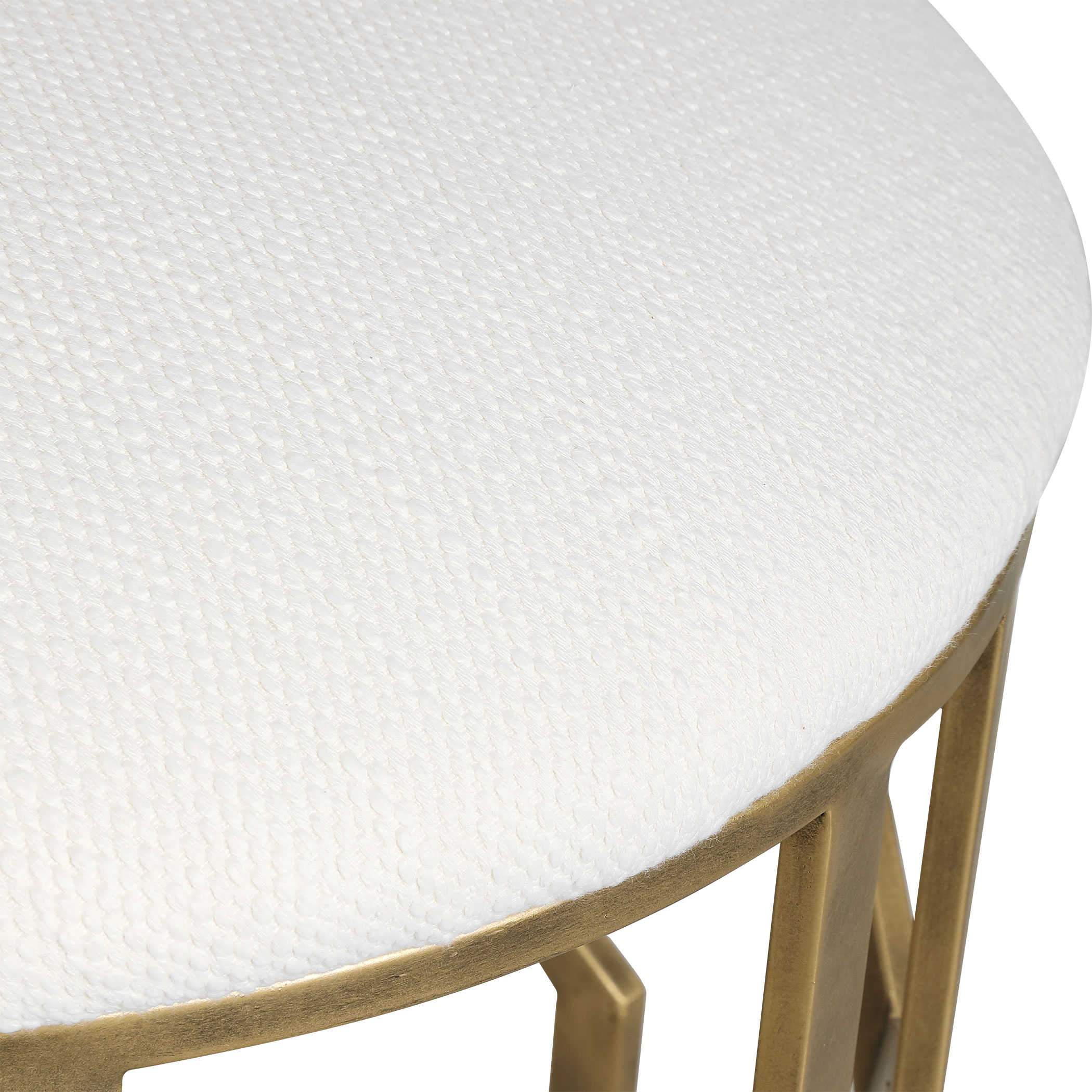 Uttermost Trellis Accent Stool - Image 3