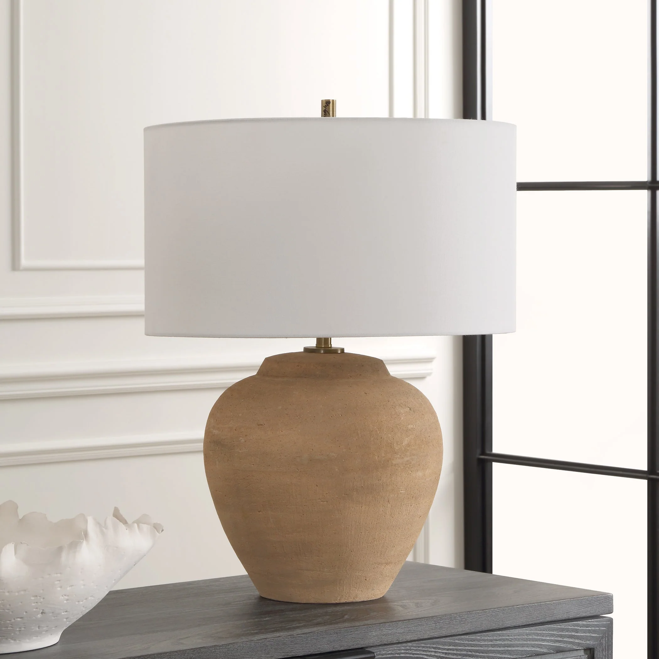 Uttermost Treviso Terracotta Table Lamp - Image 4