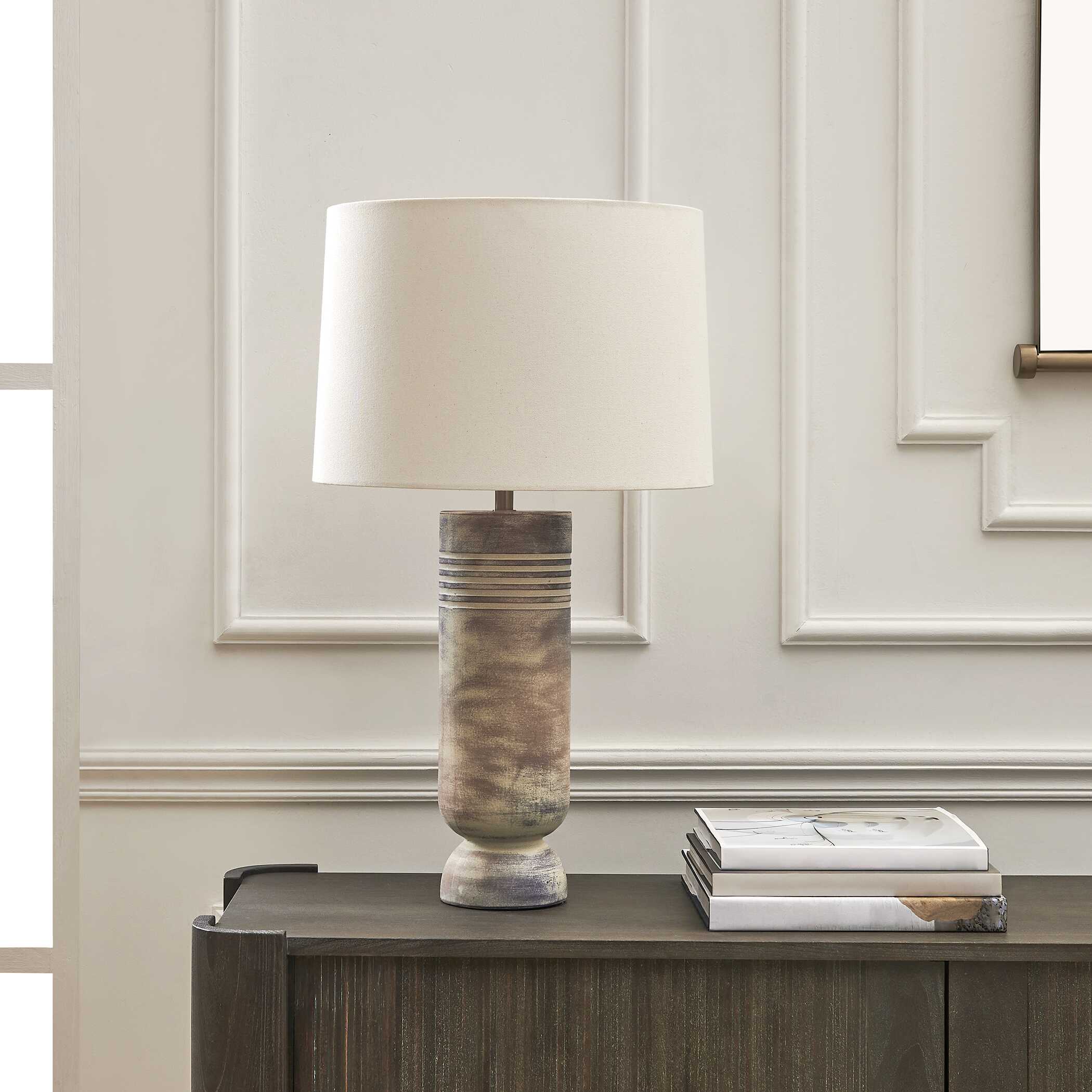 Uttermost Vale Beige Hues Table Lamp - Image 3