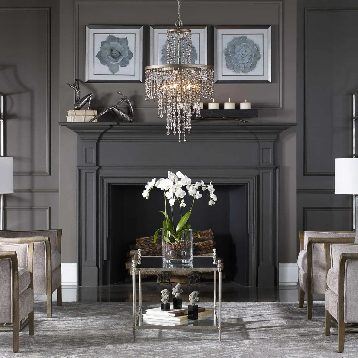 Uttermost Valka, 6 Lt Chandelier - Image 2