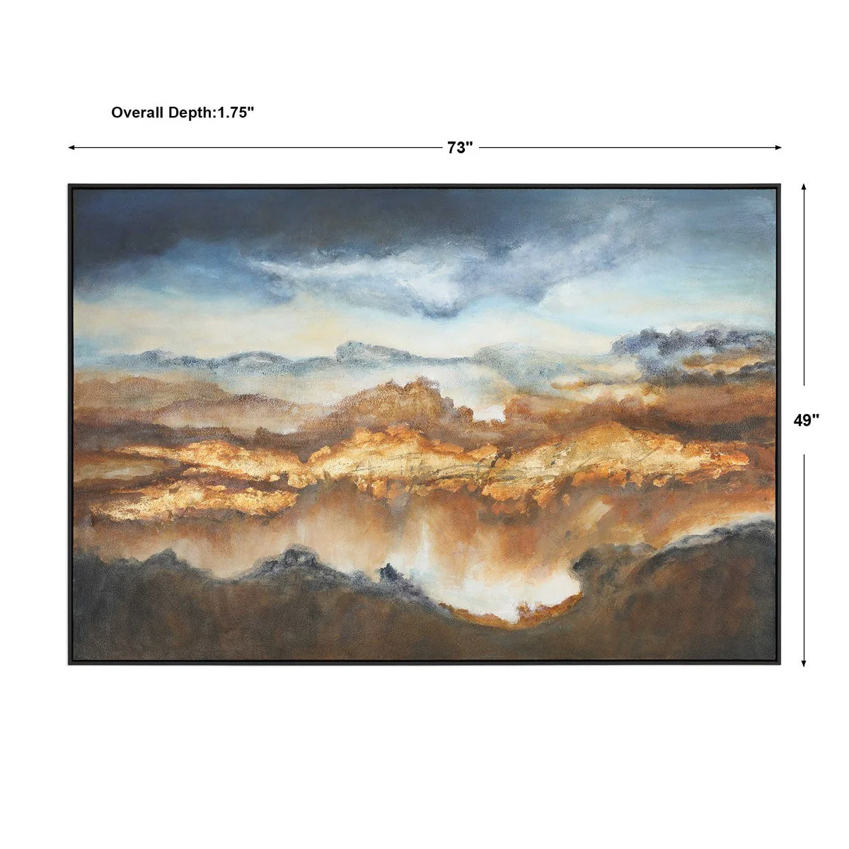 Uttermost Valley Of Light Hand Painted Canvas - Image 4