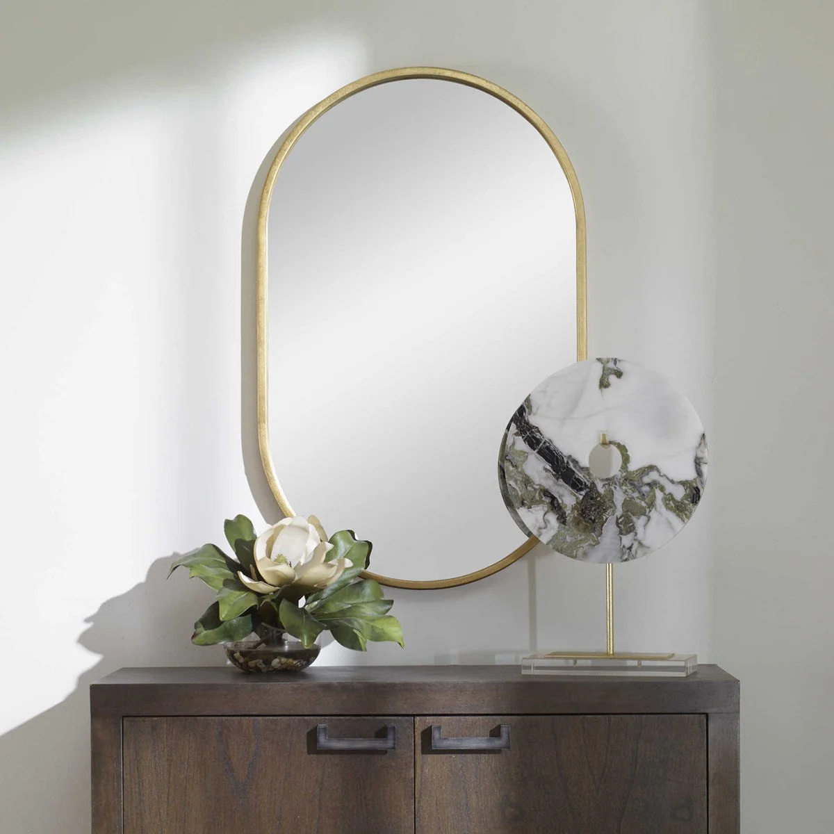 Uttermost Varina Gold Oval Mirror