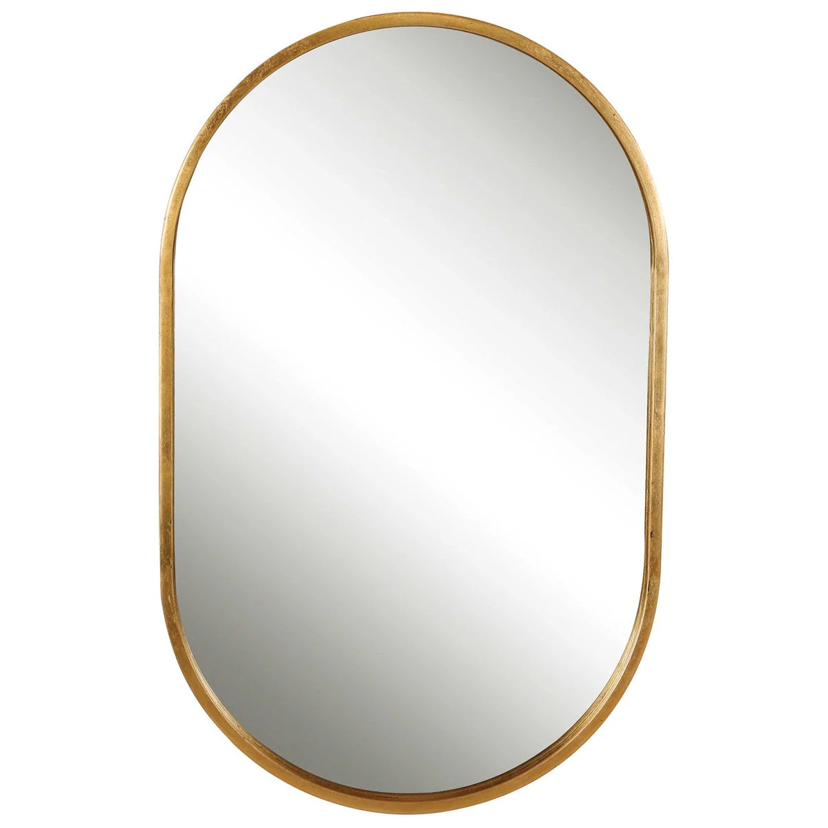 Uttermost Varina Gold Oval Mirror - Image 2