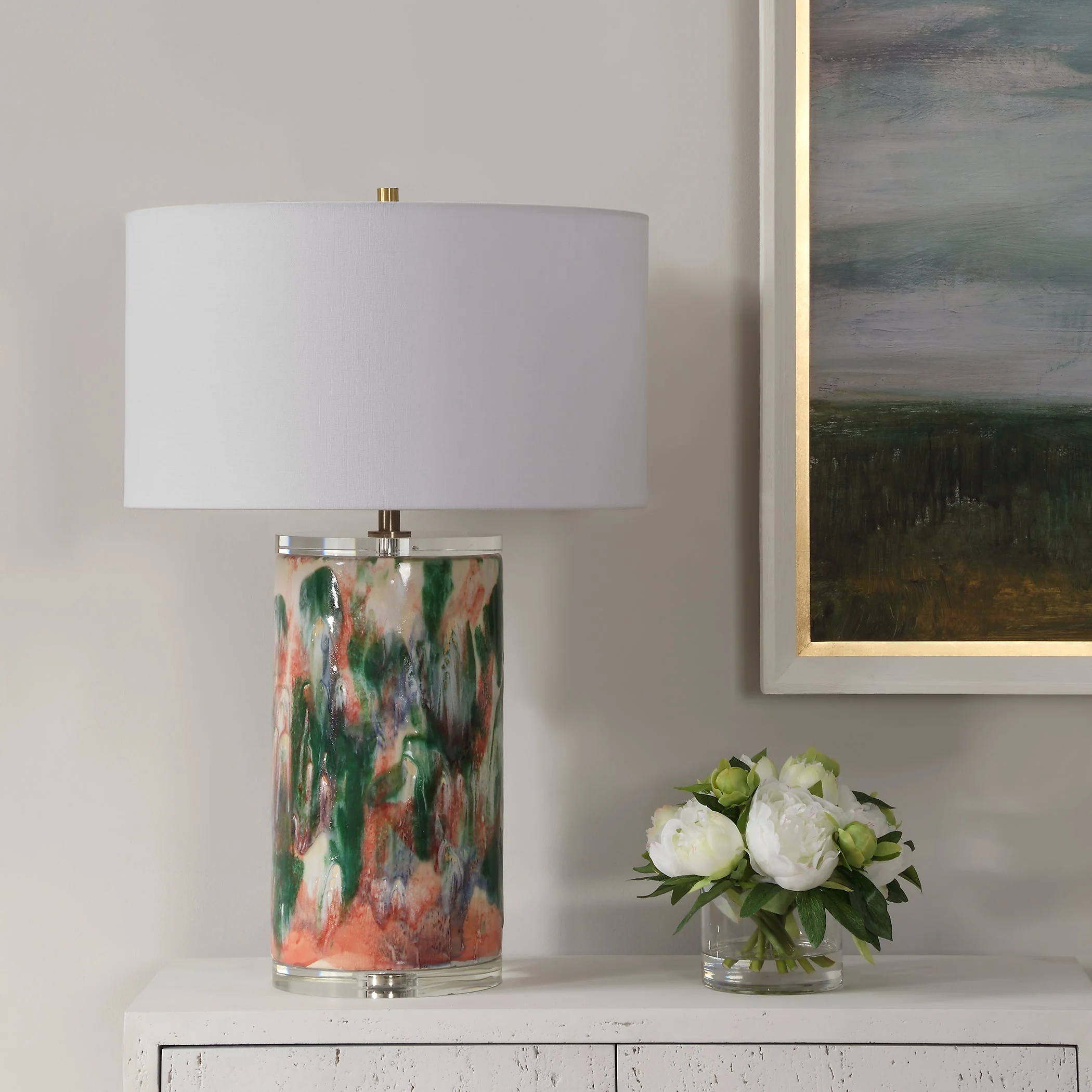 Uttermost Verdant Multi-Colored Table Lamp - Image 3