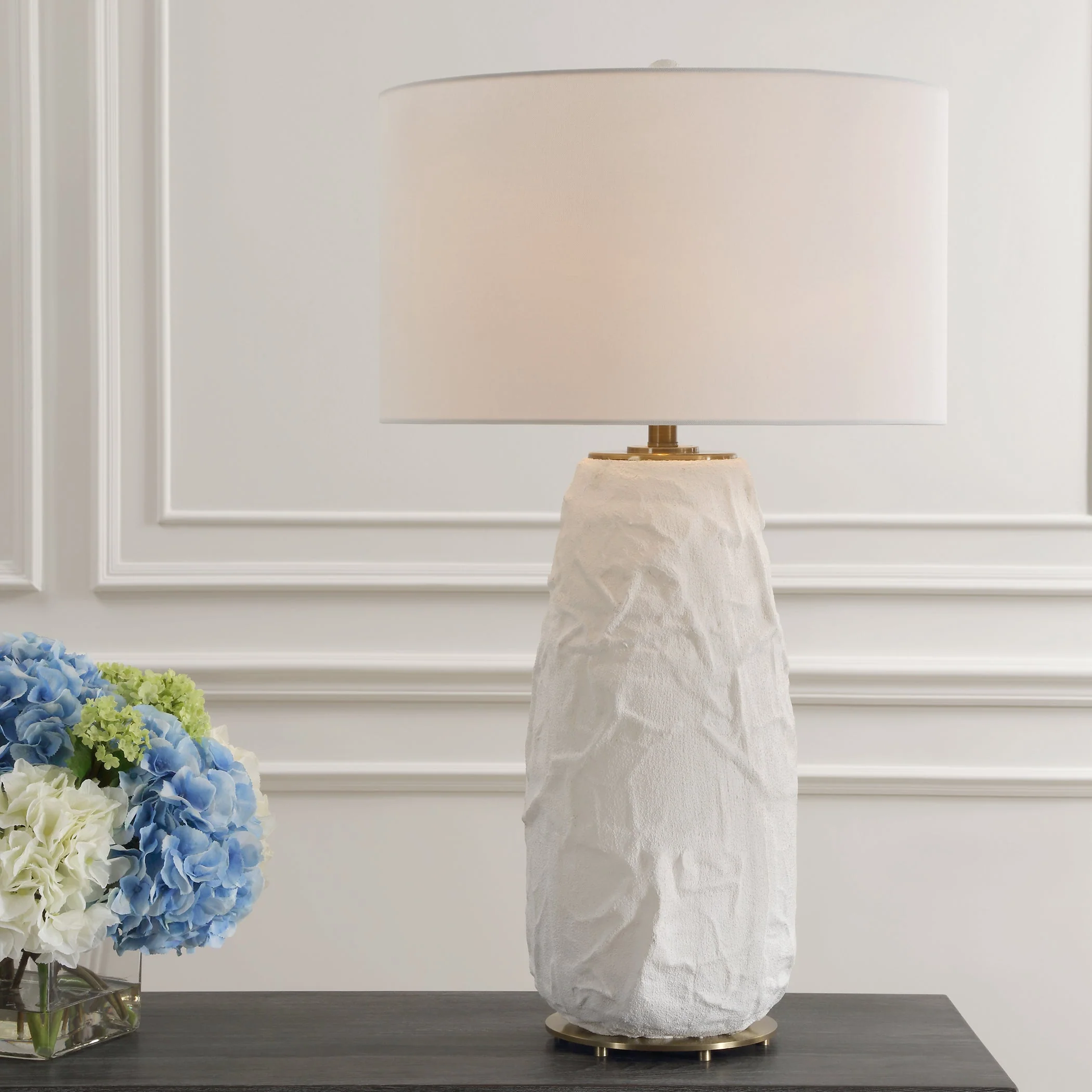 Uttermost Vida White Table Lamp - Image 2