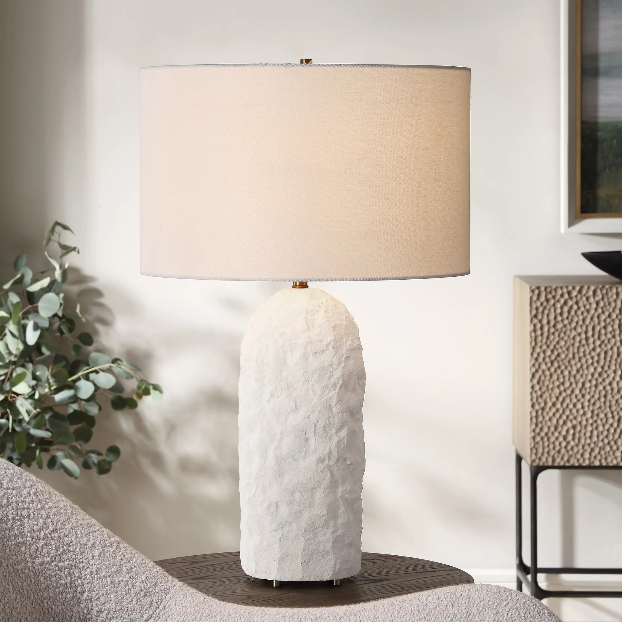 Uttermost Vieste White Table Lamp - Image 2