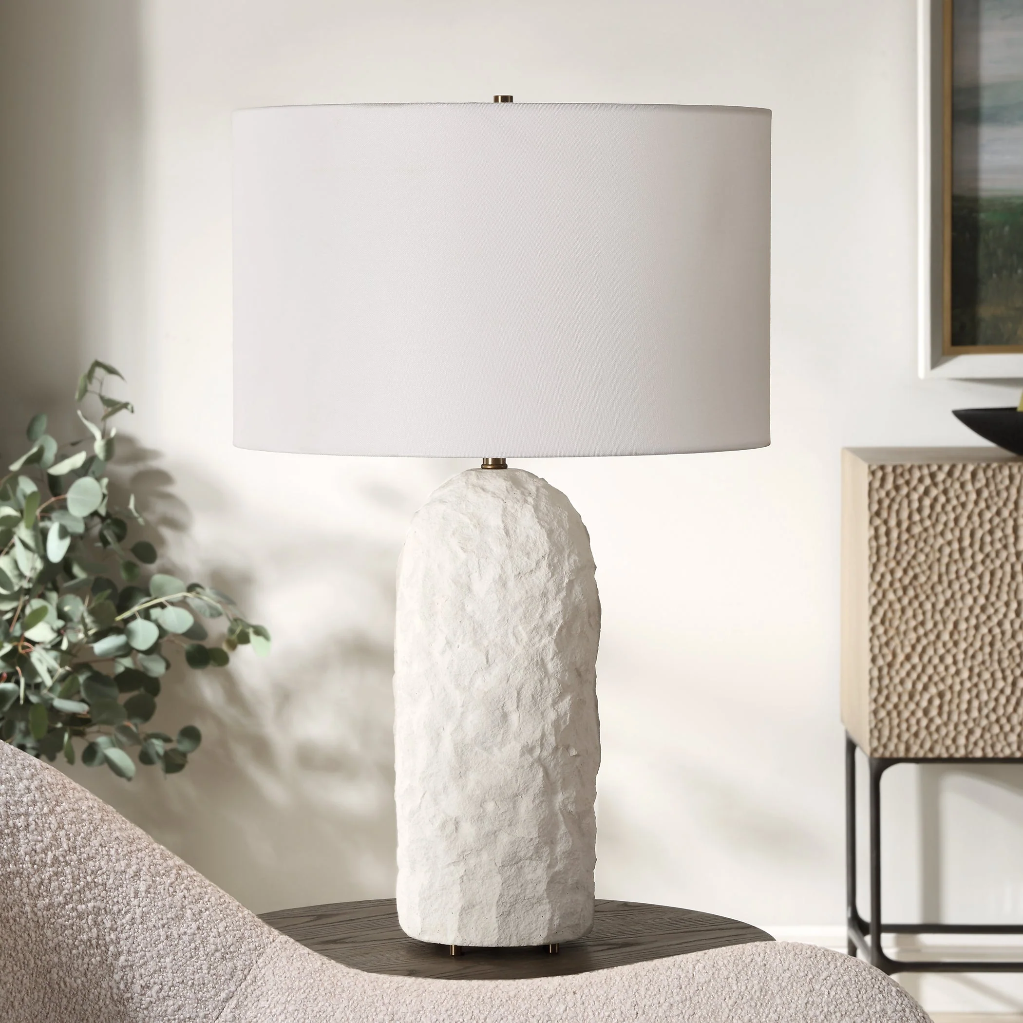 Uttermost Vieste White Table Lamp - Image 3