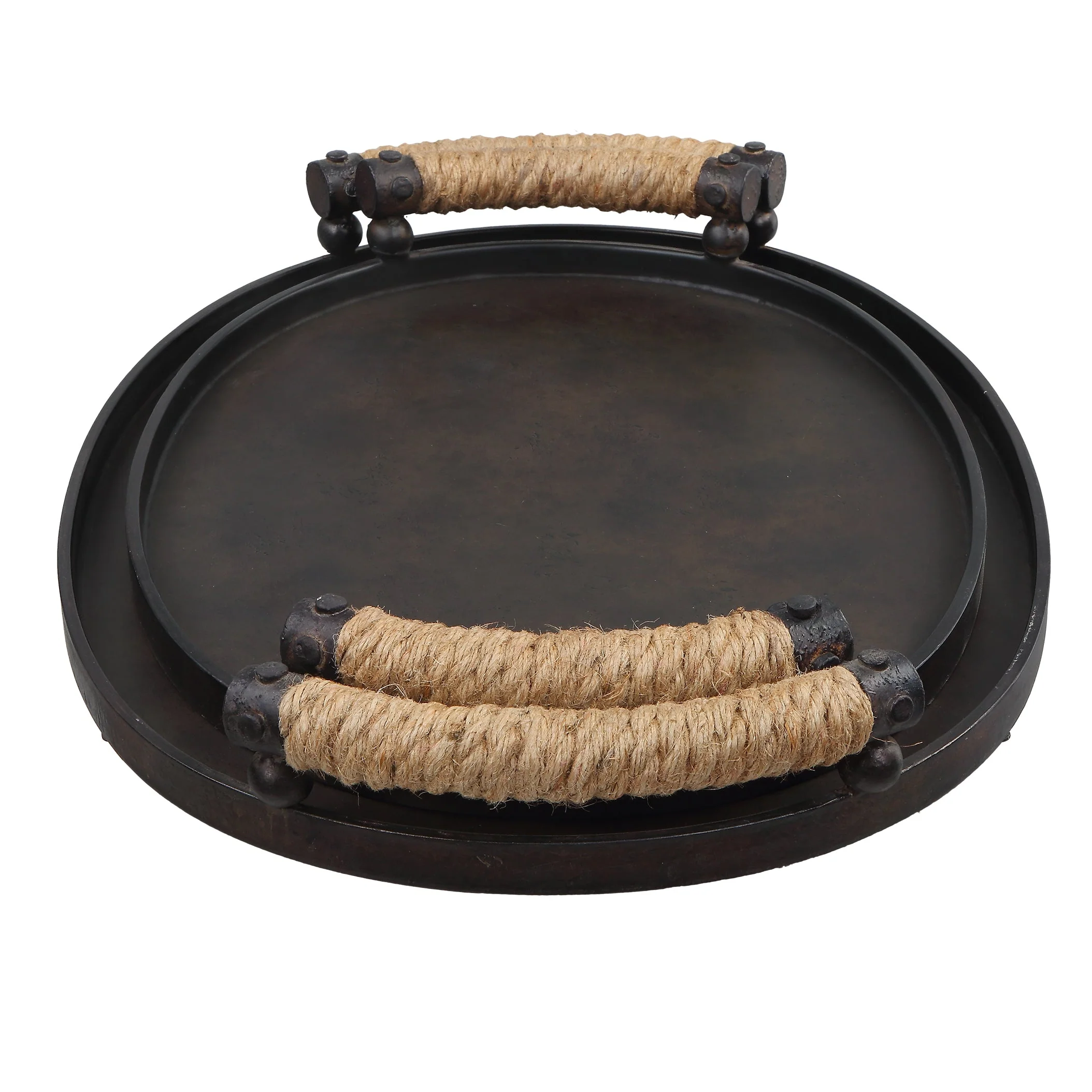 Uttermost Viggo Bronze Trays, Set/2 - Image 4