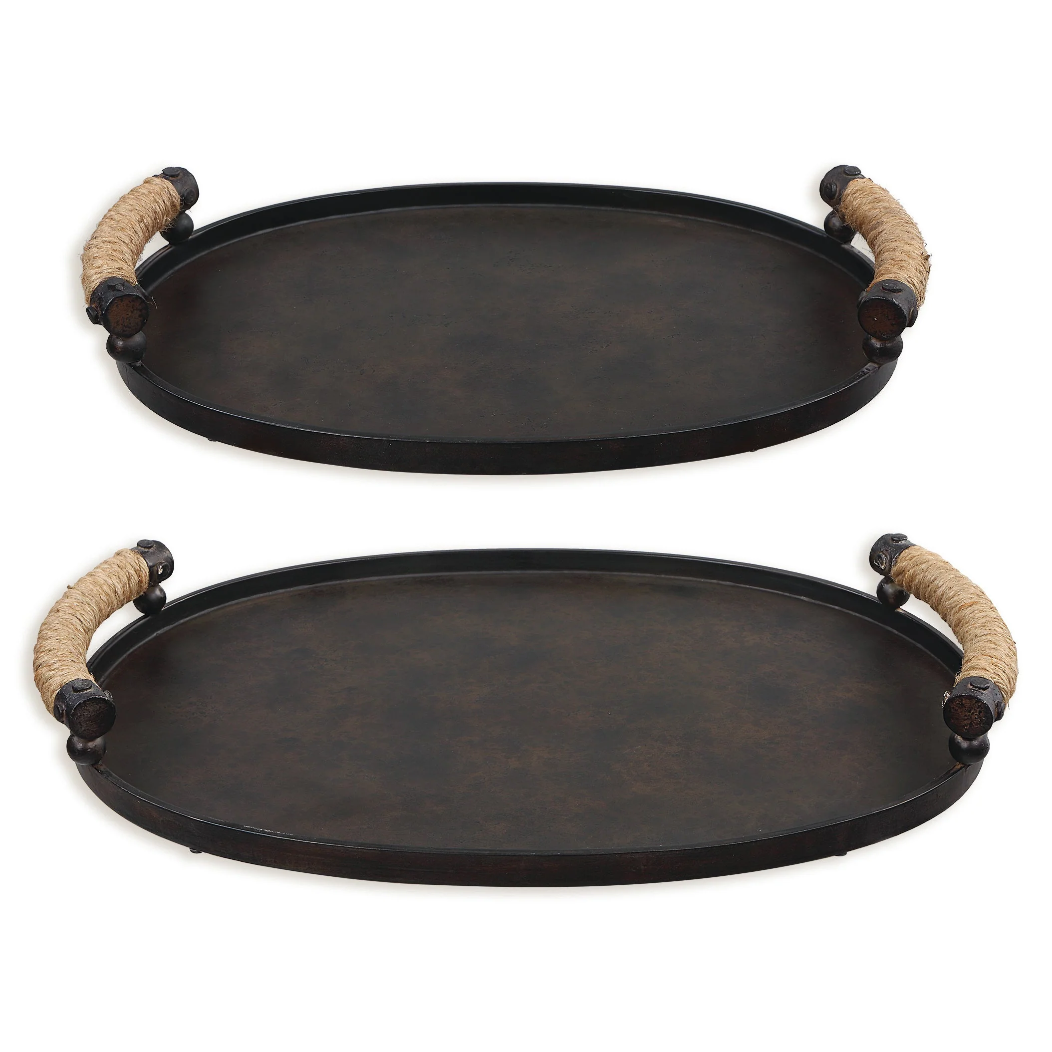 Uttermost Viggo Bronze Trays, Set/2 - Image 6
