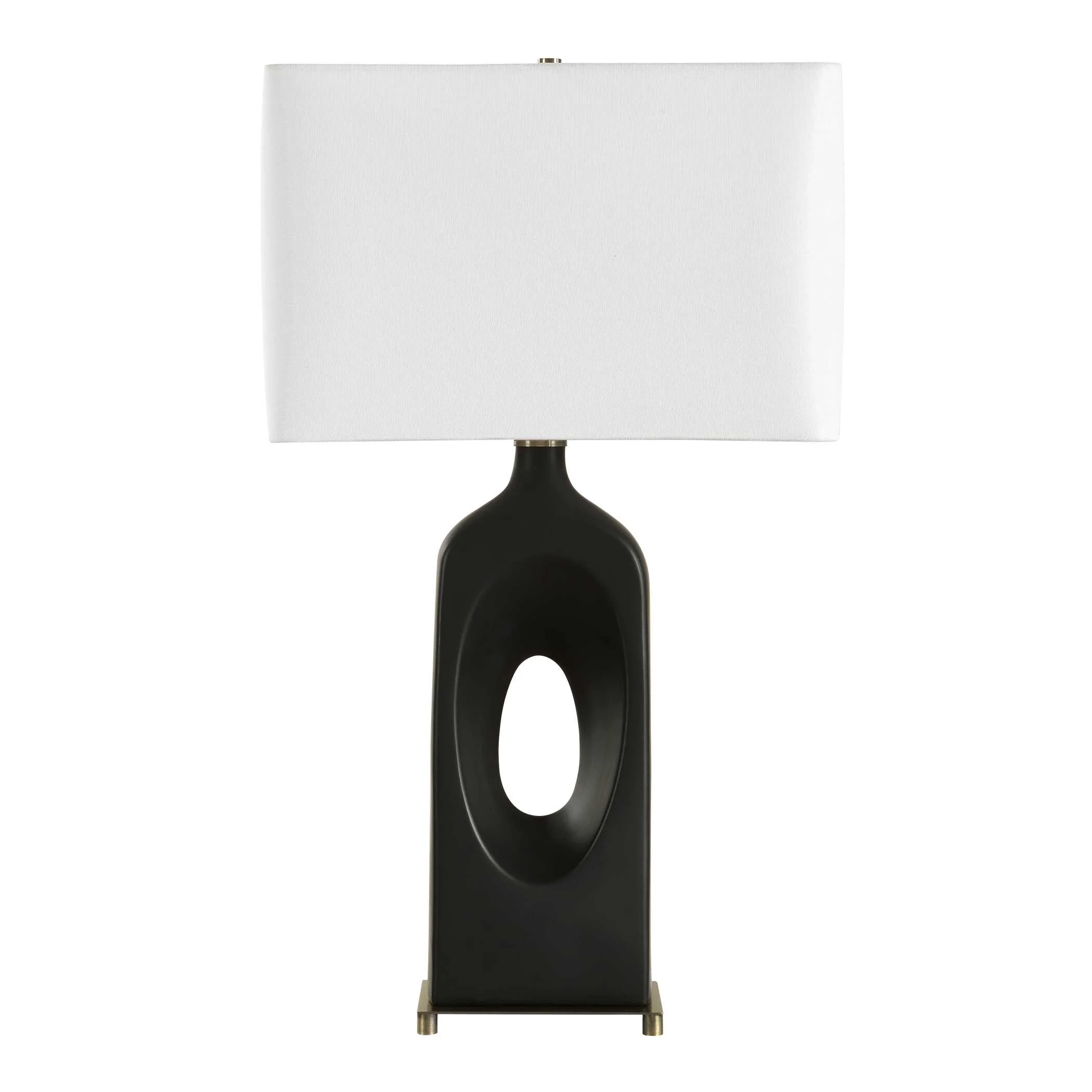 Uttermost Void Matte Black Table Lamp - Image 7