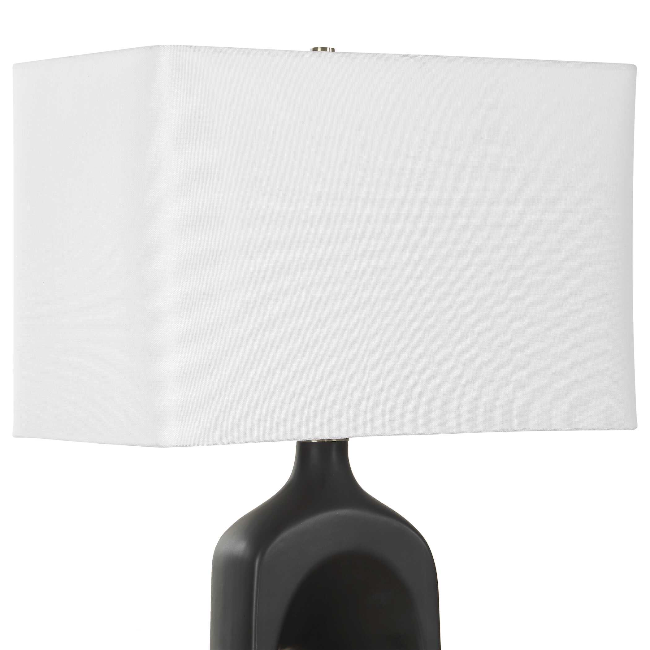 Uttermost Void Matte Black Table Lamp - Image 8