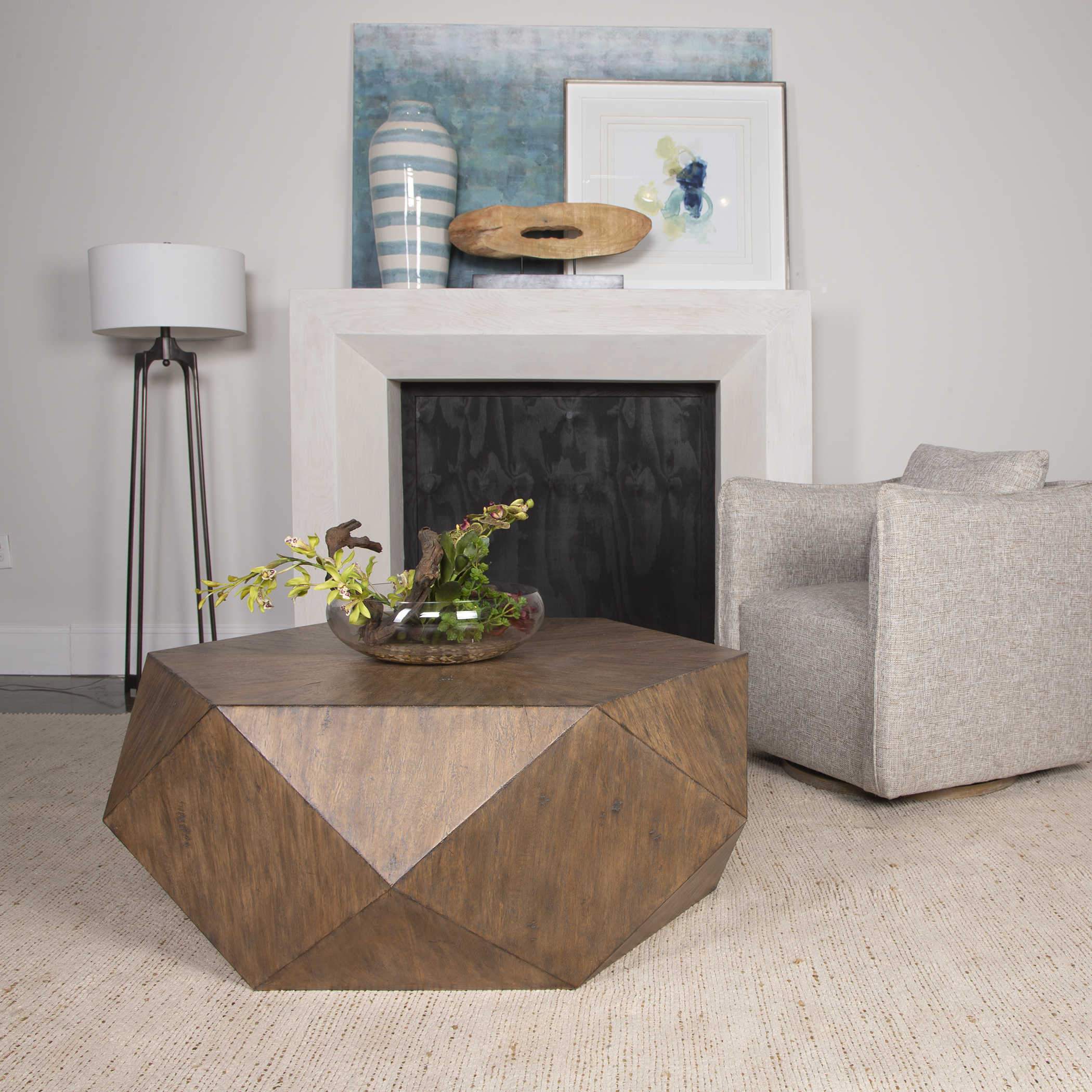 Uttermost Volker Coffee Table, Honey