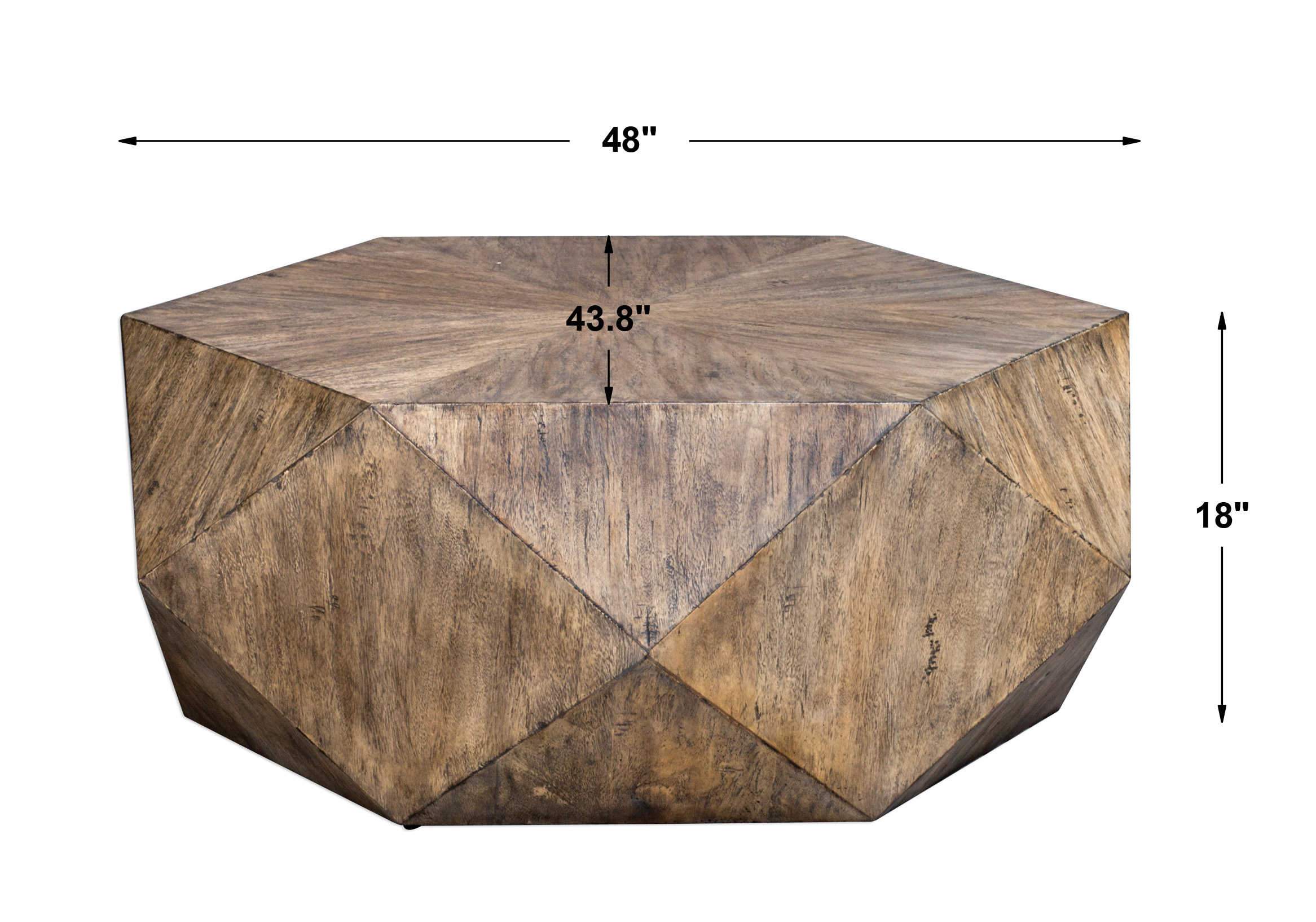 Uttermost Volker Coffee Table, Honey - Image 5
