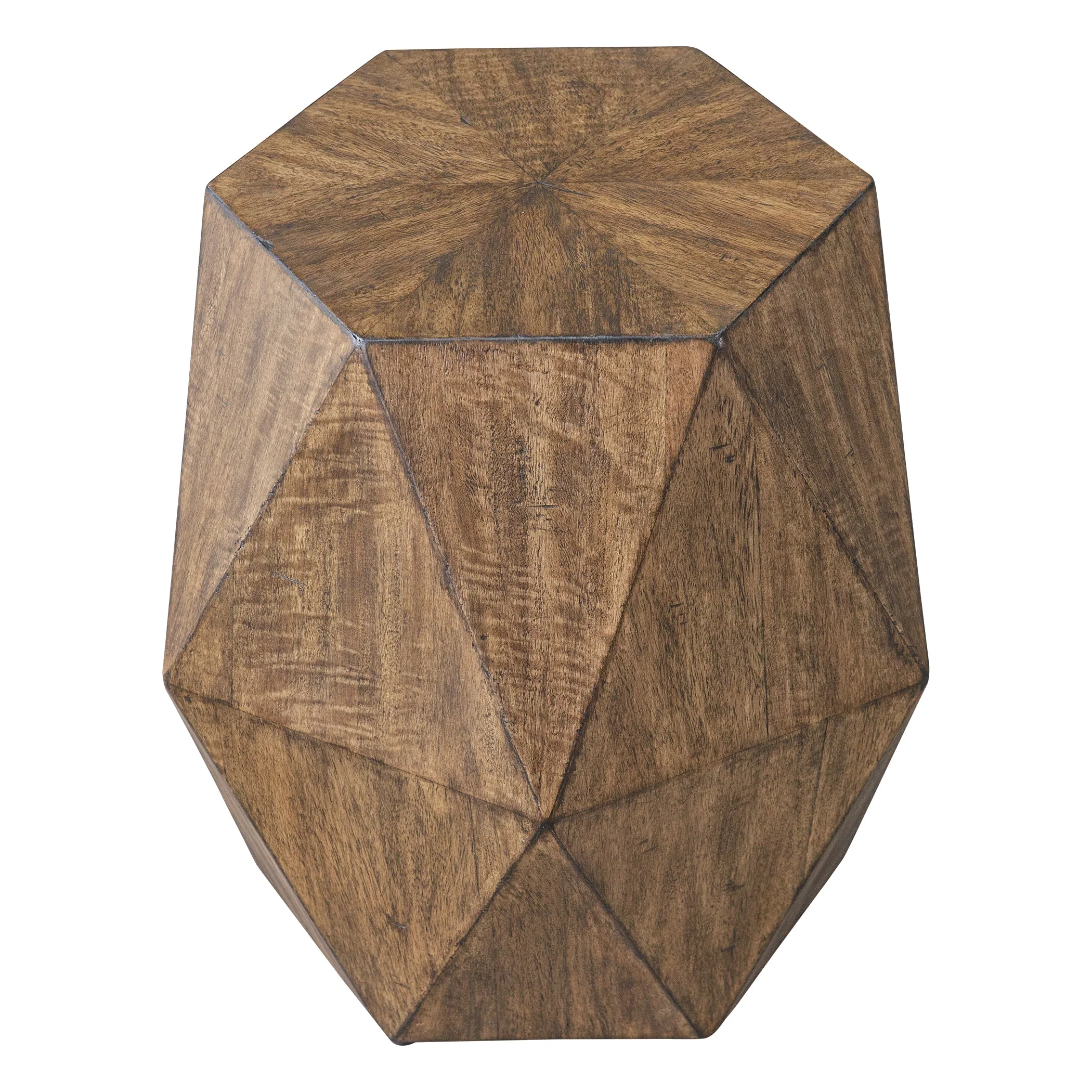 Uttermost Volker Honey Geometric Accent Table - Image 5