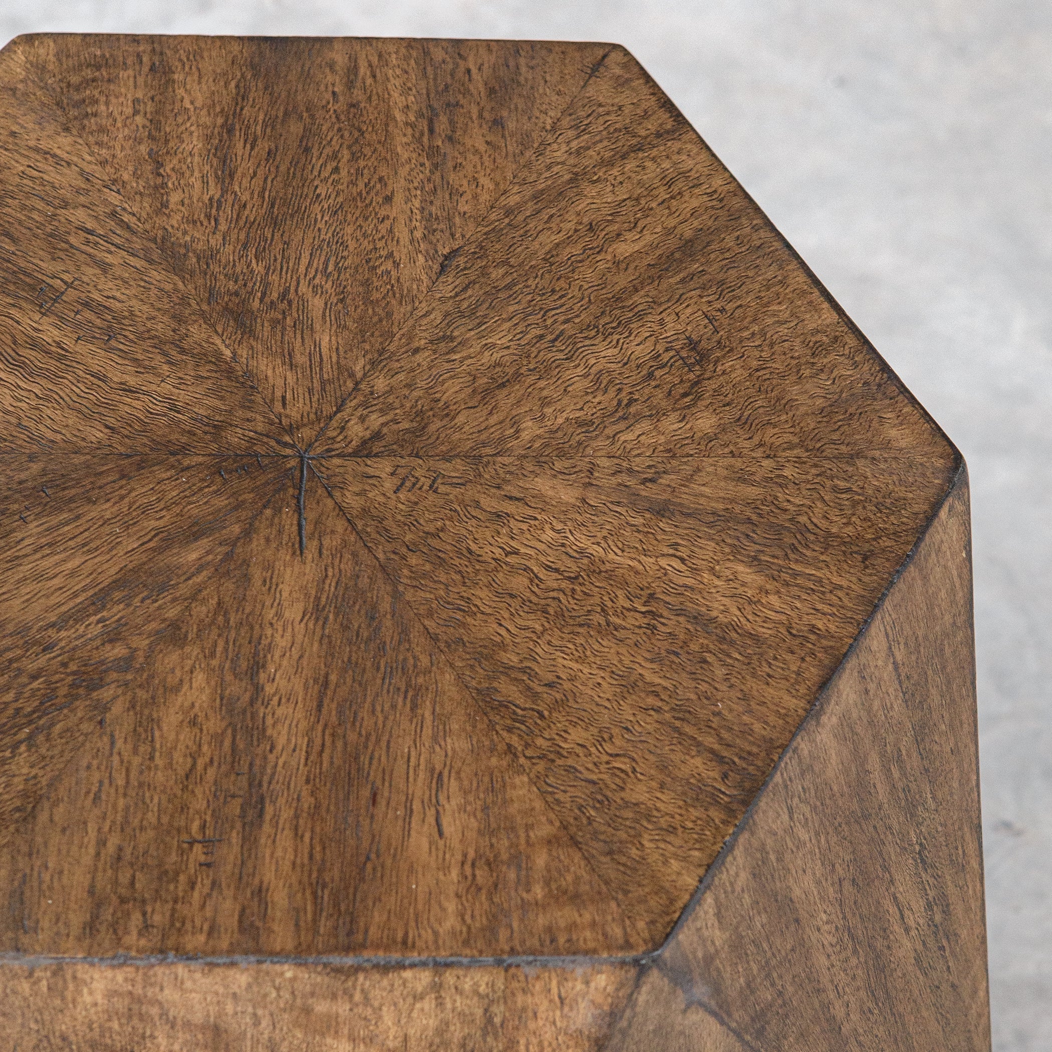Uttermost Volker Honey Geometric Accent Table - Image 6