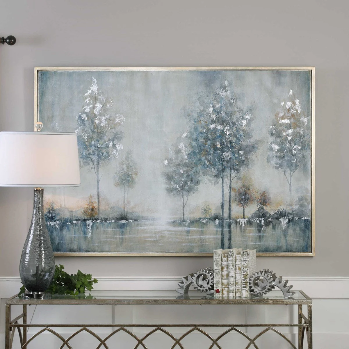Uttermost Walk In The Meadow Hand Painted Canvas