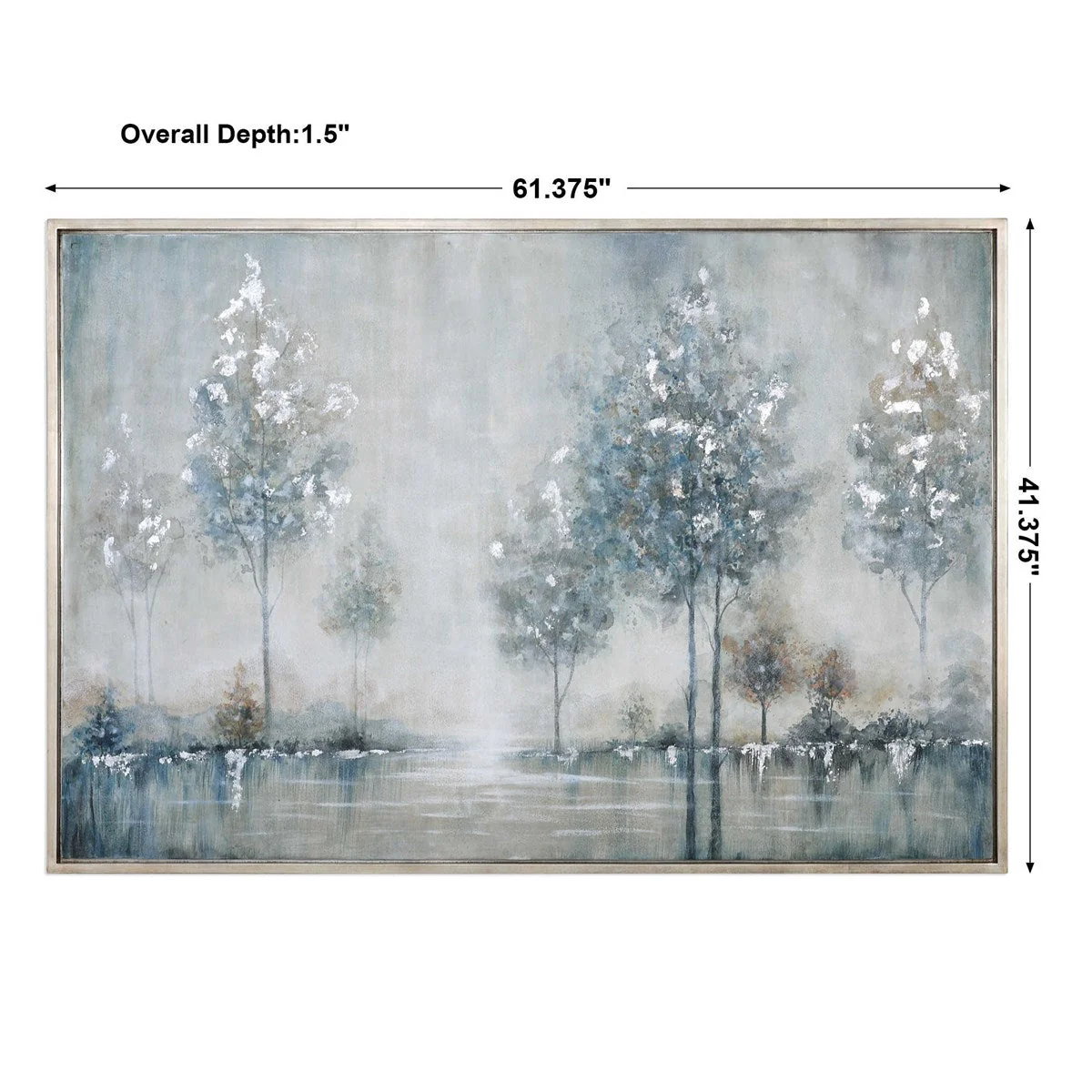 Uttermost Walk In The Meadow Hand Painted Canvas - Image 3